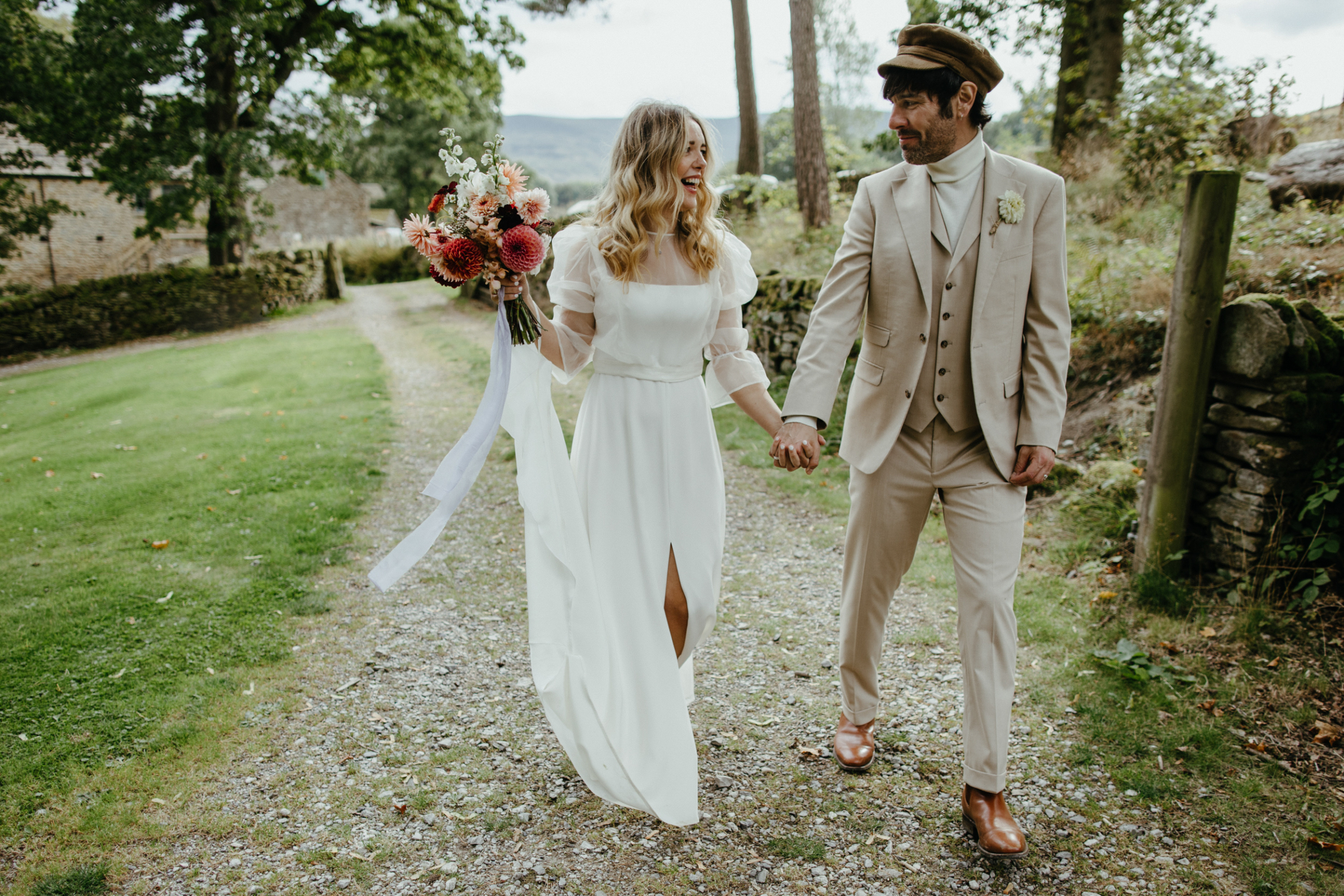 Sarah & Bobby's Nature Inspired, Autumn Equinox Wedding at The Edale Gathering 84 Clover London Bride The Edale Gathering Wedding 100