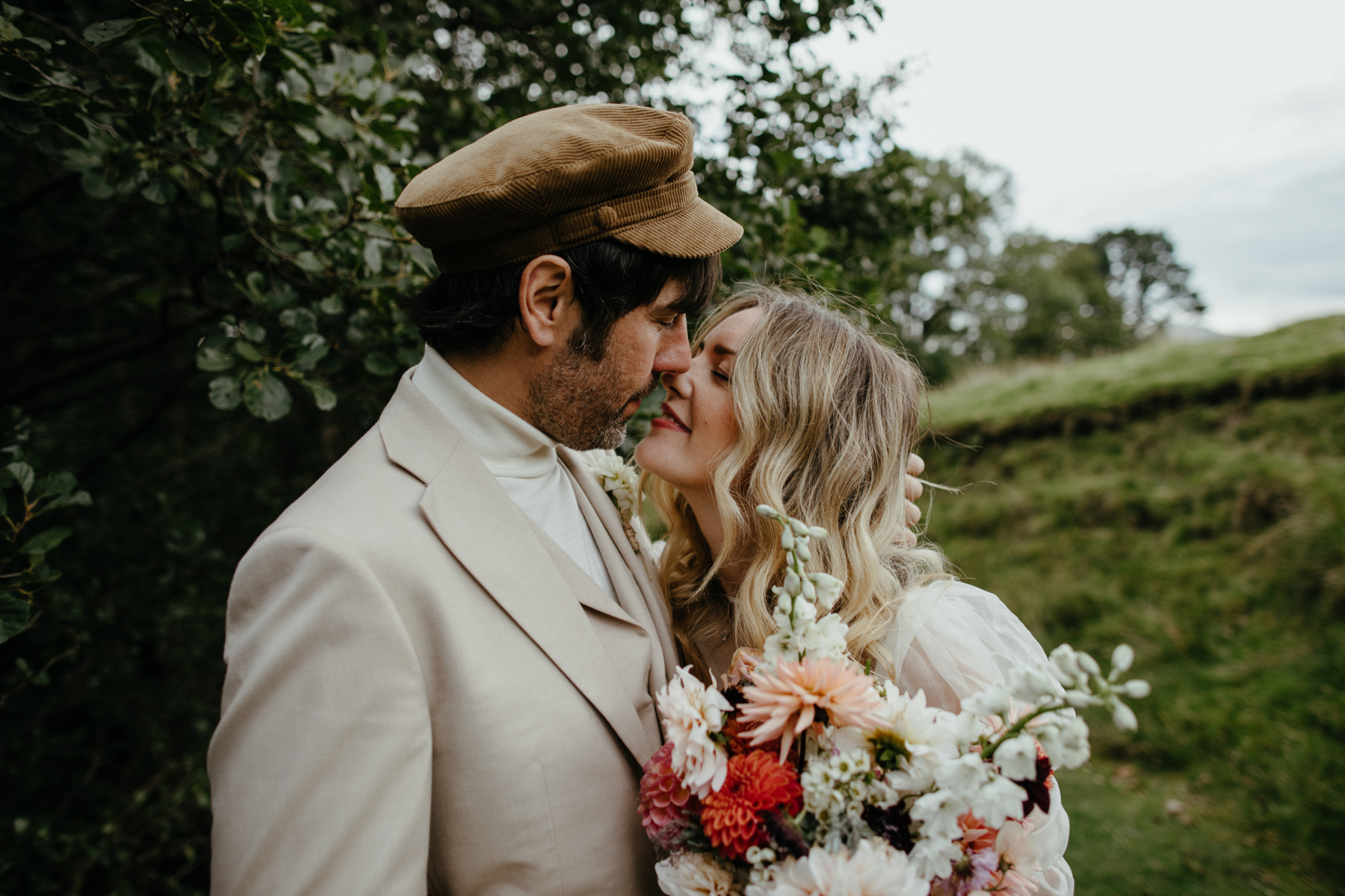 Sarah & Bobby's Nature Inspired, Autumn Equinox Wedding at The Edale Gathering 87 Clover London Bride The Edale Gathering Wedding 110