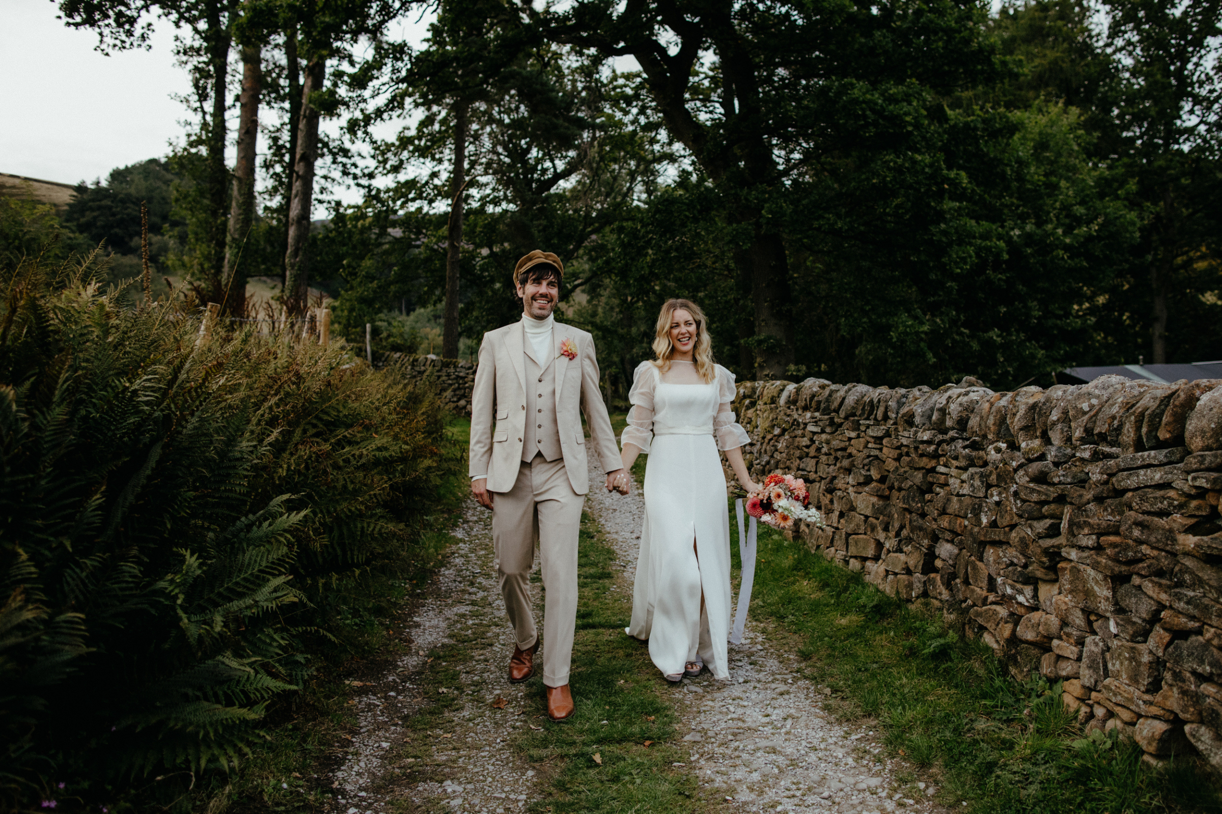 Sarah & Bobby's Nature Inspired, Autumn Equinox Wedding at The Edale Gathering 91 Clover London Bride The Edale Gathering Wedding 123