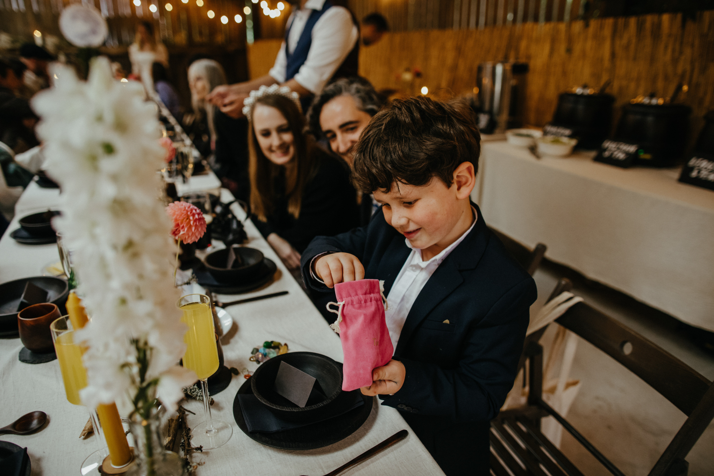 Sarah & Bobby's Nature Inspired, Autumn Equinox Wedding at The Edale Gathering 104 Clover London Bride The Edale Gathering Wedding 149 1