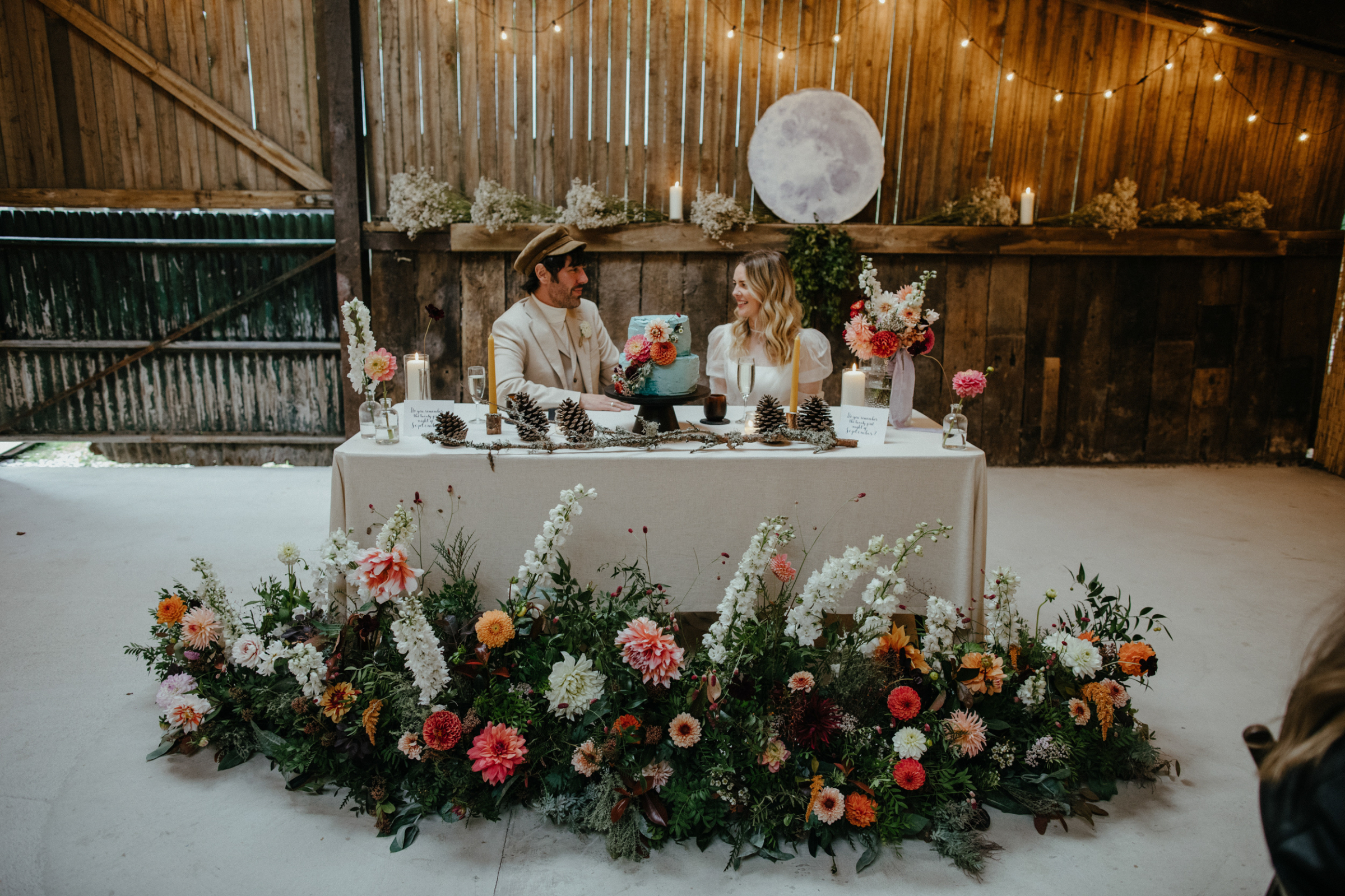 Sarah & Bobby's Nature Inspired, Autumn Equinox Wedding at The Edale Gathering 105 Clover London Bride The Edale Gathering Wedding 158 1