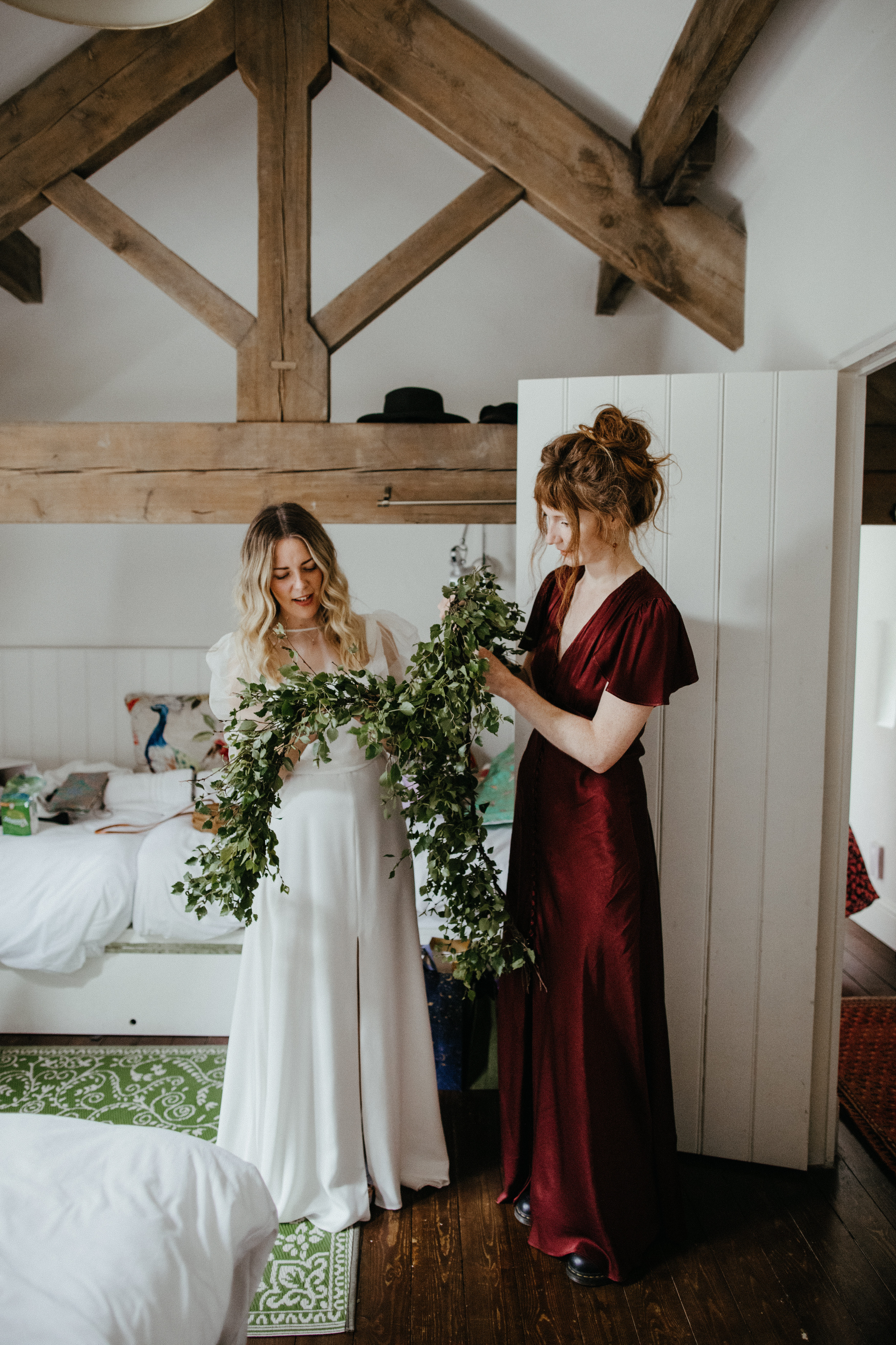 Sarah & Bobby's Nature Inspired, Autumn Equinox Wedding at The Edale Gathering 60 Clover London Bride The Edale Gathering Wedding 31