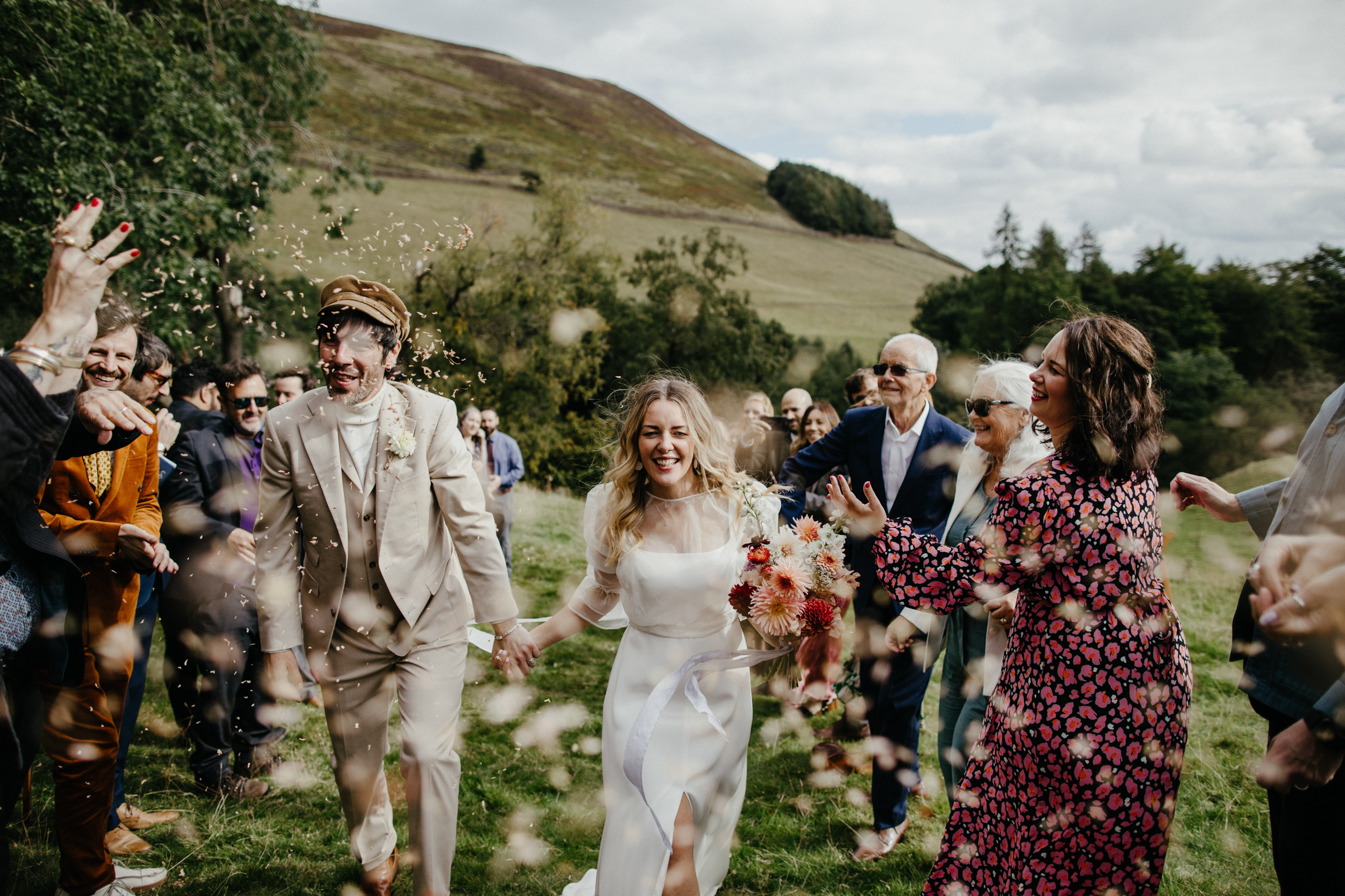 Sarah & Bobby’s Nature Inspired, Autumn Equinox Wedding at The Edale Gathering