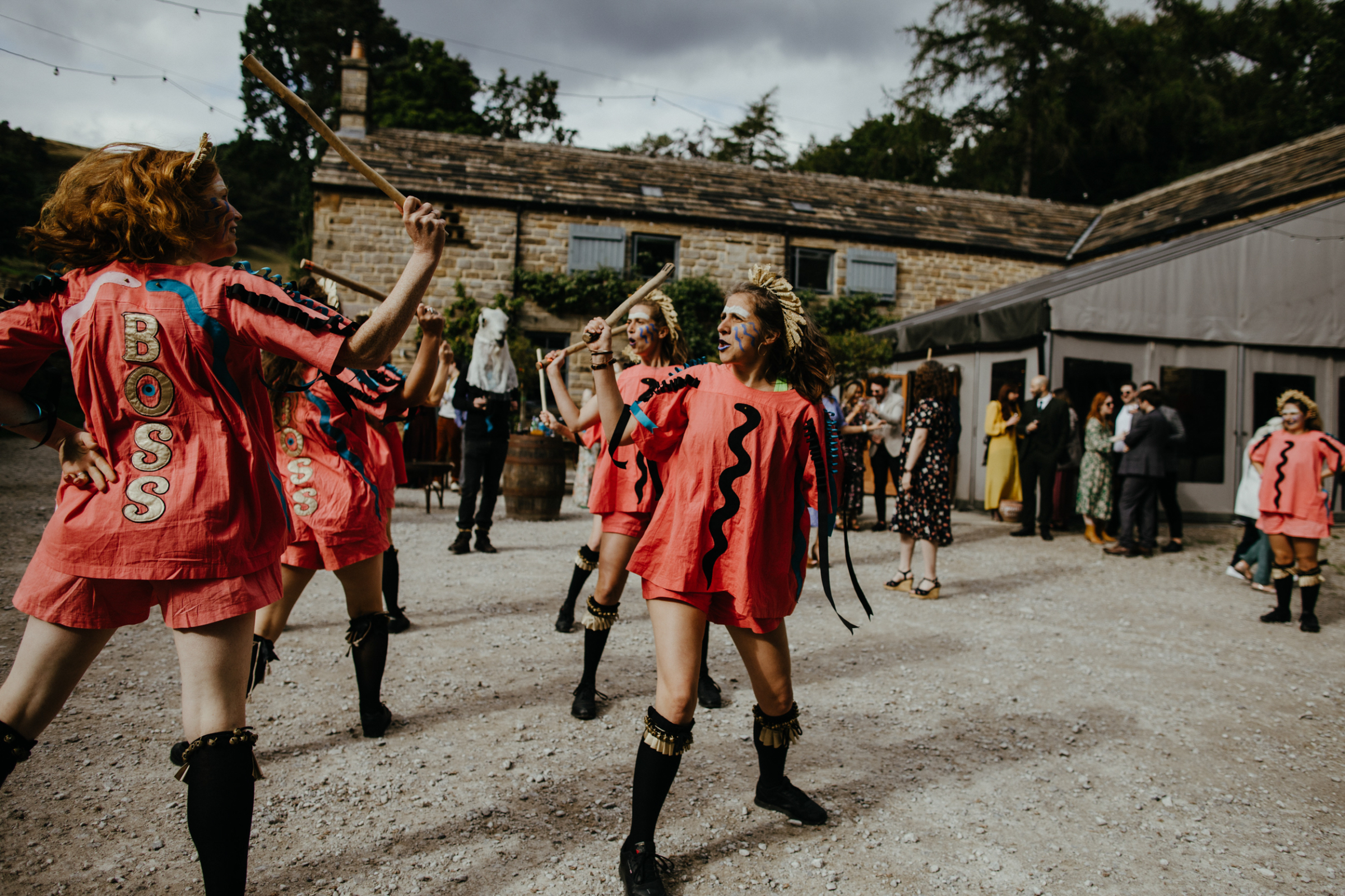 Sarah & Bobby's Nature Inspired, Autumn Equinox Wedding at The Edale Gathering 80 Clover London Bride The Edale Gathering Wedding 92