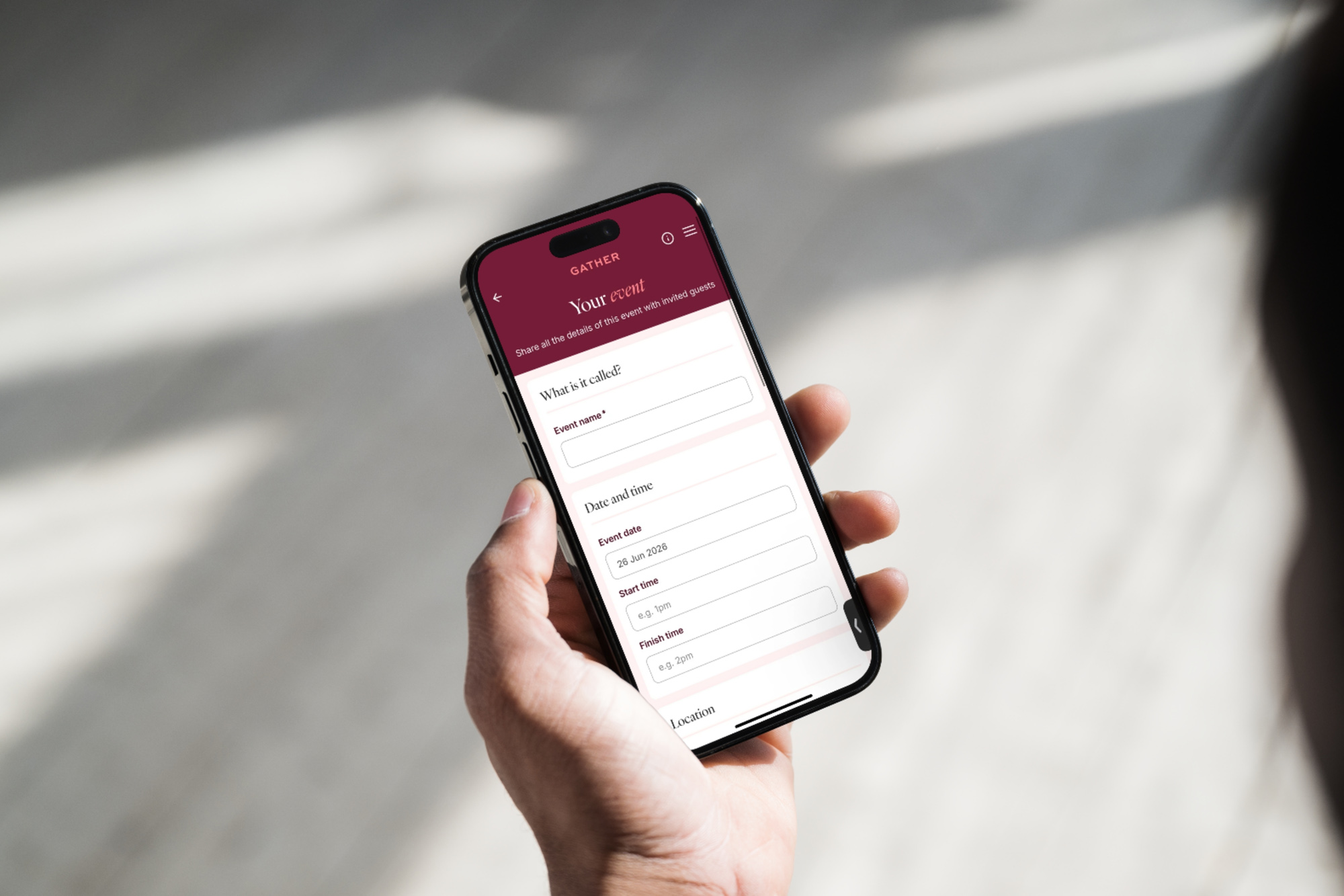 Introducing Gather: Wedding RSVPs Made Beautifully Simple 1 Gather - The Digital RSVP Service Chosen by Couples & Loved by Their Guests 1
