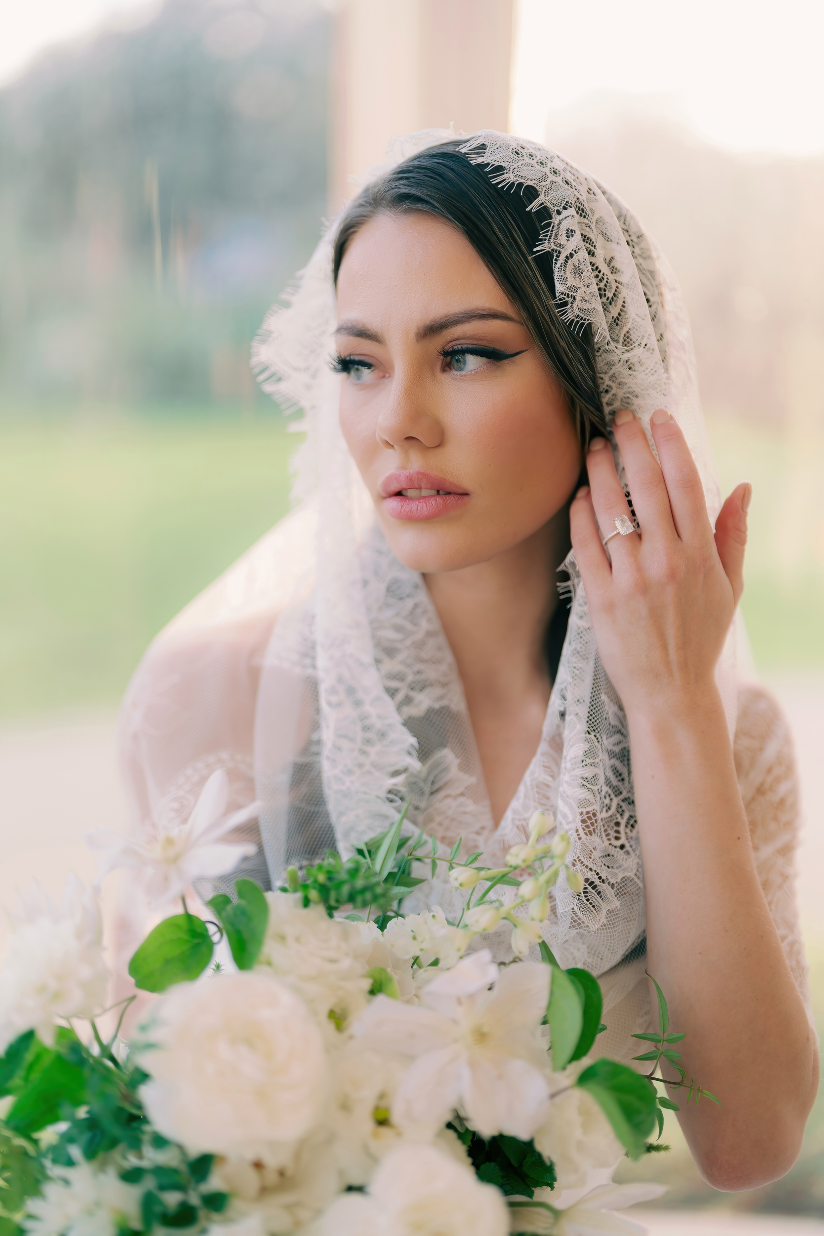 Garden Room Wedding Editorial 166