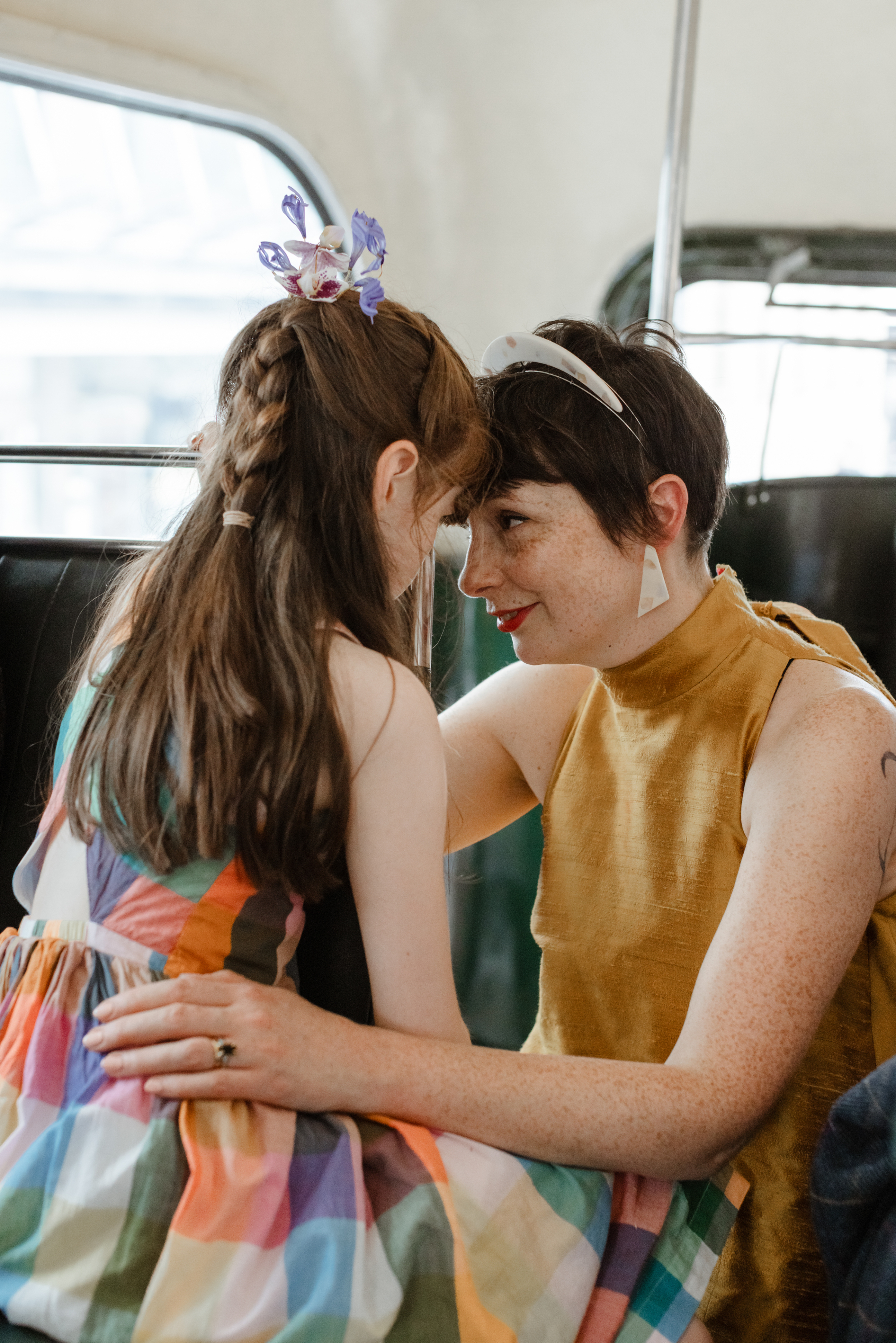 Chris and Barbara’s Delightful Family Wedding at Kibble Palace, Glasgow 97 Glasgow Wedding Yellow Dress Caro Weiss Photography 105