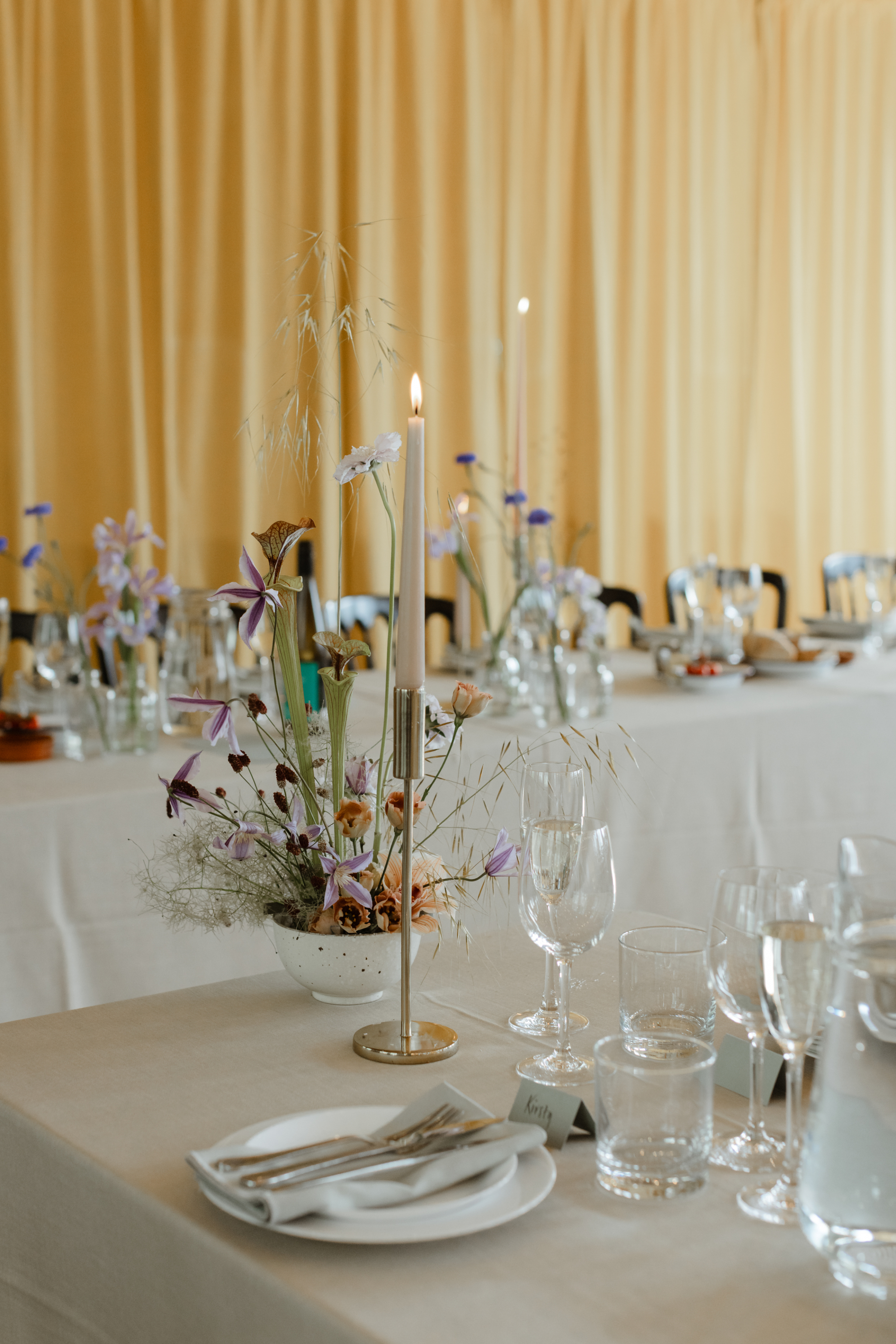 Chris and Barbara’s Delightful Family Wedding at Kibble Palace, Glasgow 107 Glasgow Wedding Yellow Dress Caro Weiss Photography 131