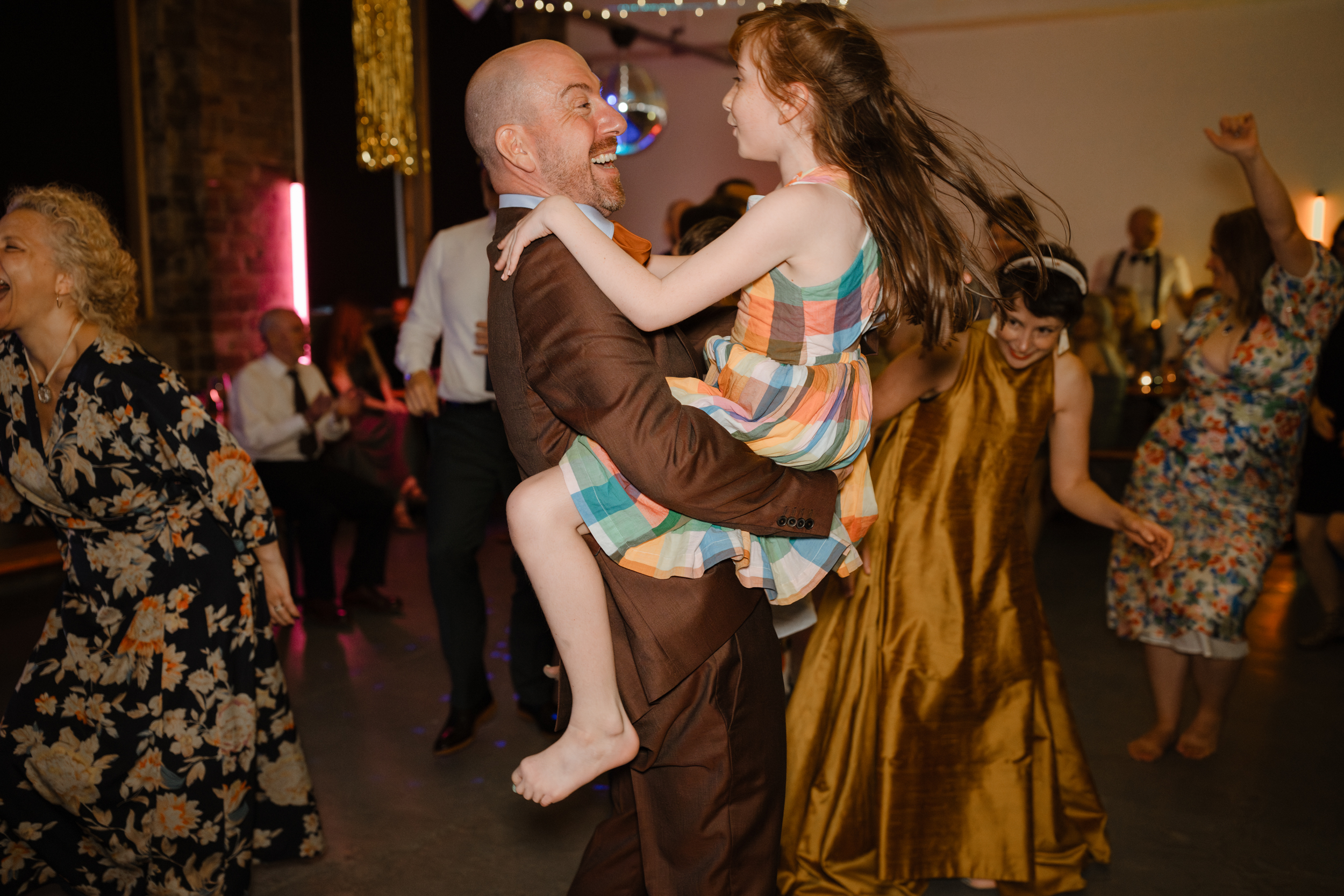 Chris and Barbara’s Delightful Family Wedding at Kibble Palace, Glasgow 115 Glasgow Wedding Yellow Dress Caro Weiss Photography 185