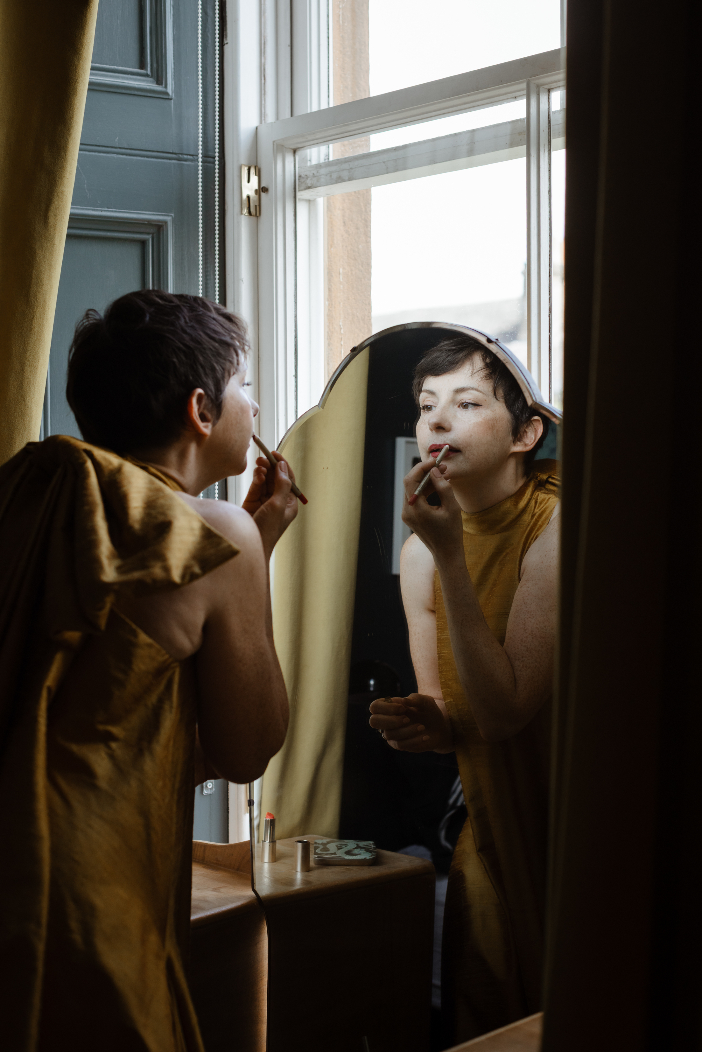 Chris and Barbara’s Delightful Family Wedding at Kibble Palace, Glasgow 43 Glasgow Wedding Yellow Dress Caro Weiss Photography 24