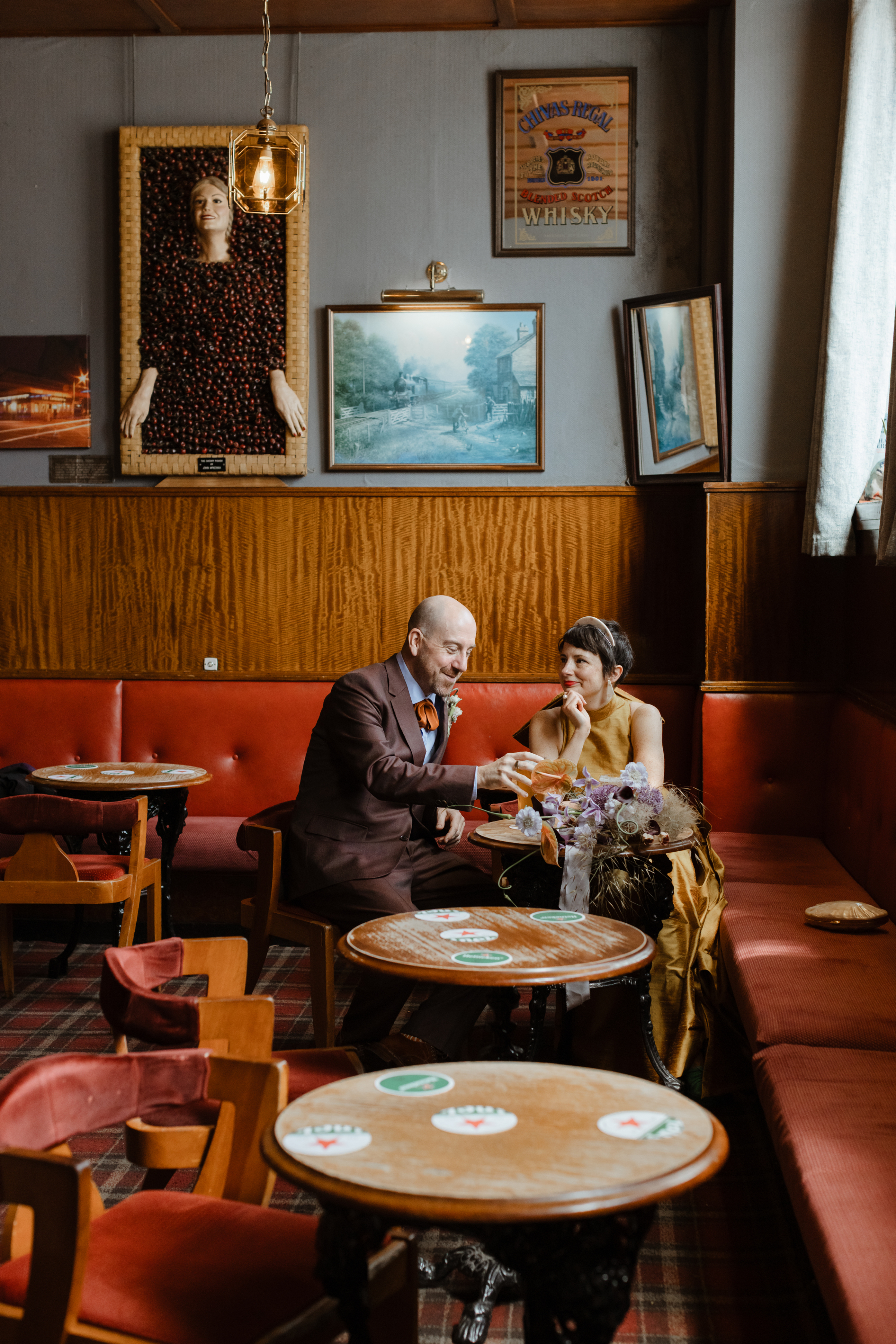Chris and Barbara’s Delightful Family Wedding at Kibble Palace, Glasgow 79 Glasgow Wedding Yellow Dress Caro Weiss Photography 46