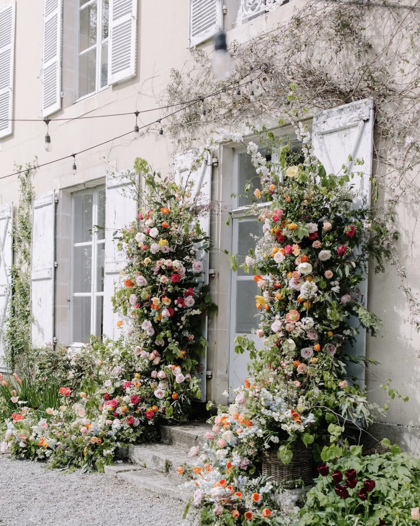 Mark Howe Flowers Jersey Wedding Florist.7 - Angharad Wore Sophie et Voila for her Modern, Minimalist Destination Wedding in Puglia, Italy Mark Howe Flowers