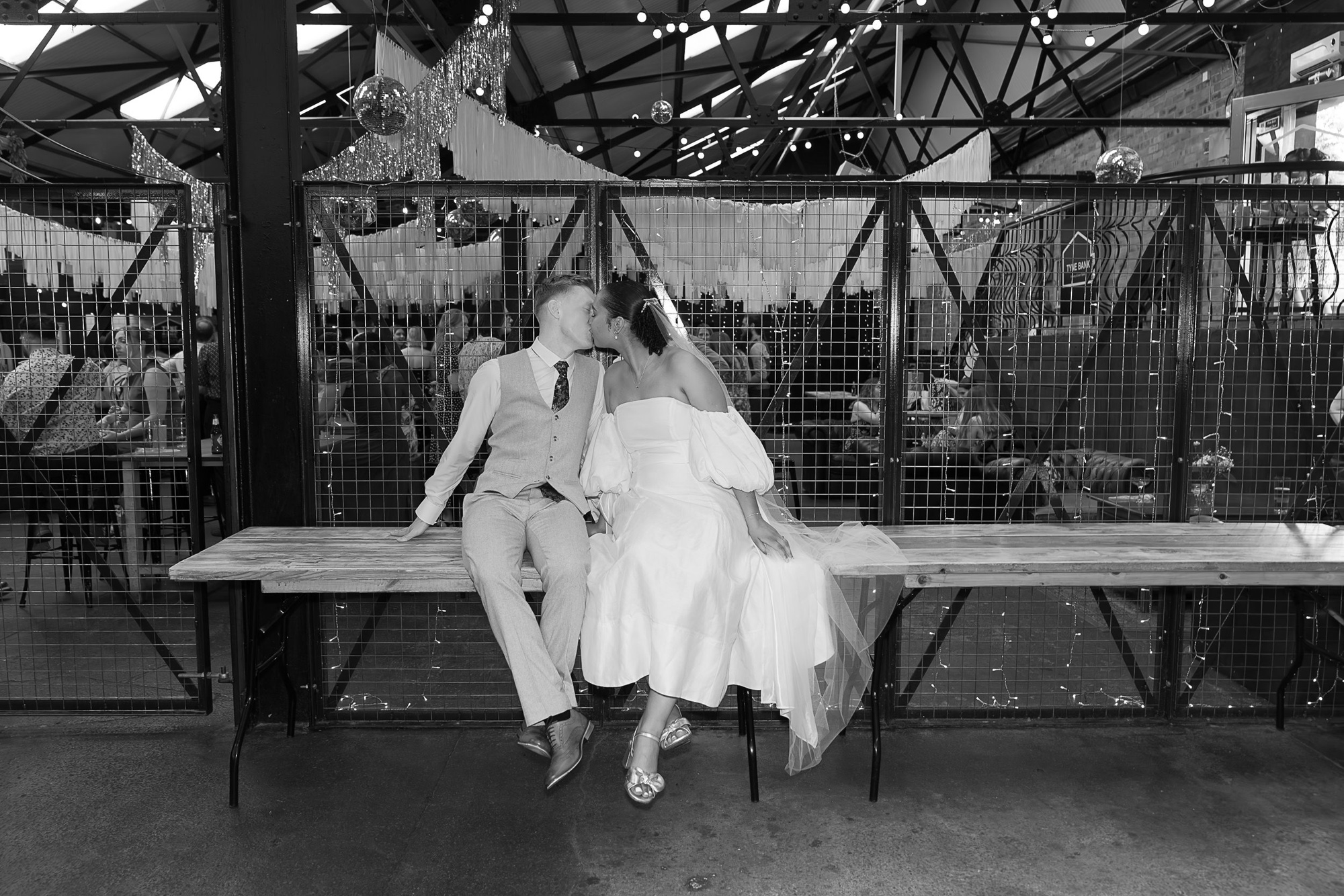 Amy & Tom's Stripped Back & Fun Tyne Bank Brewery Wedding 59 Tyne Bank Brewery Wedding Aje Dress 96