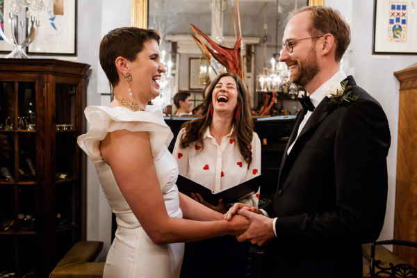Laura Gimson Ceremonies London Celebrant Brunswick House Wedding