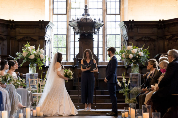 Laura Gimson Humanist Ceremonies Oxfordshire Celebrant Bodleian Library Wedding