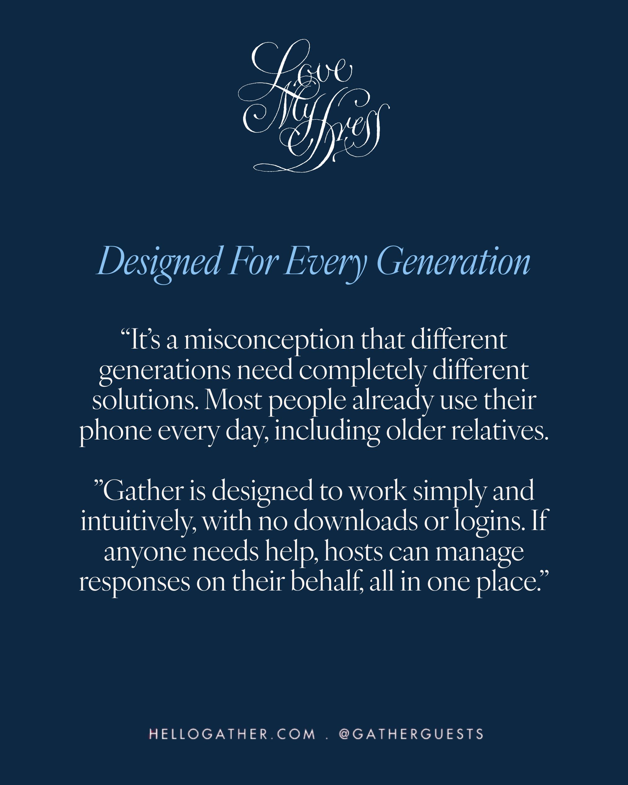 Gather wedding guest and RSVP management 7 1