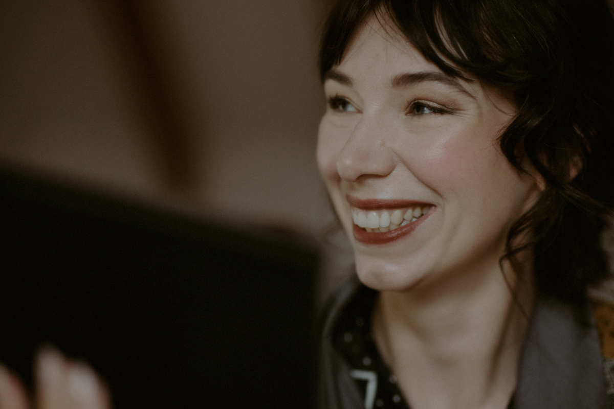 Beautiful natural wedding day makeup by Heather Snowie.