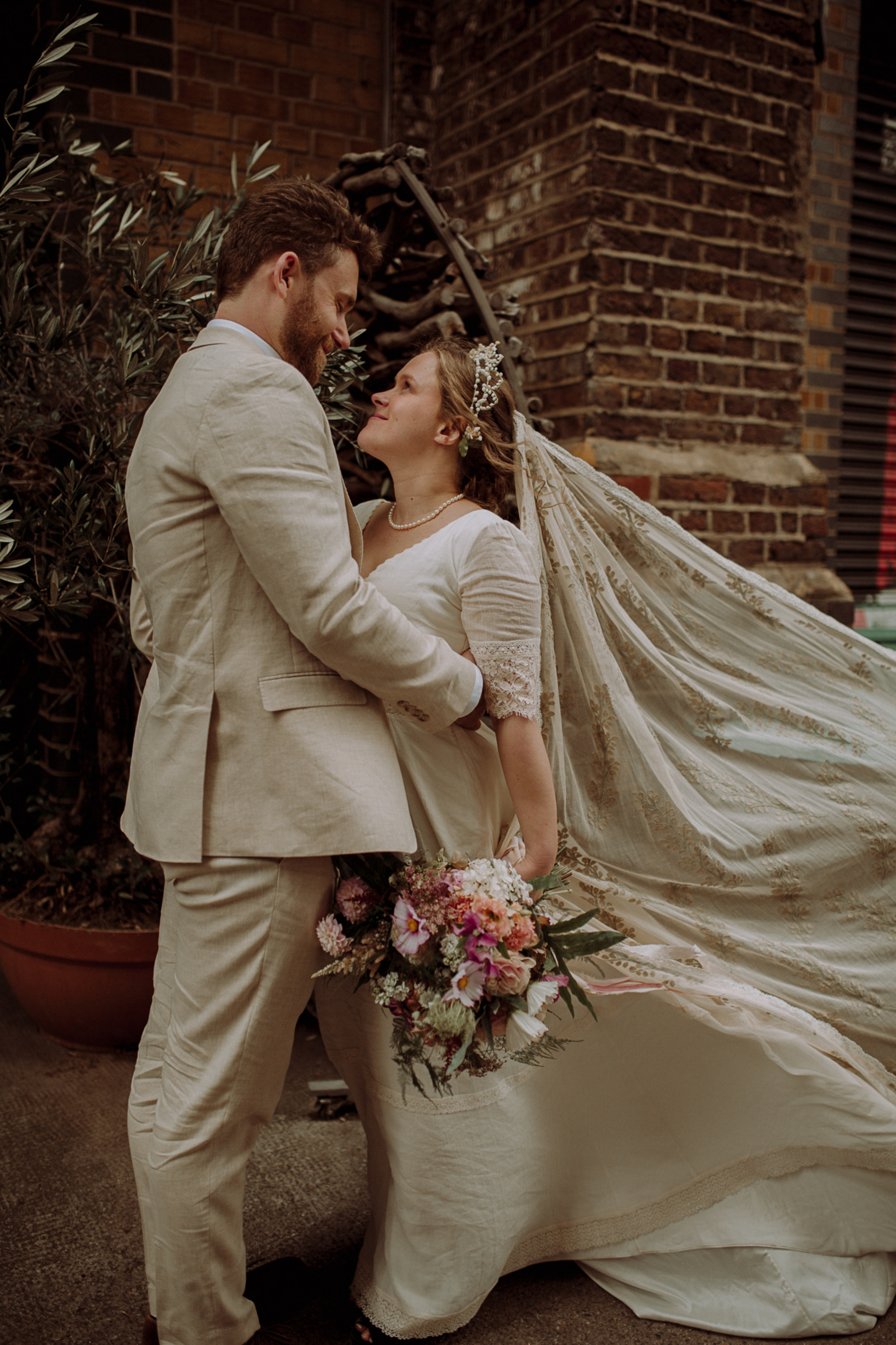 An Antique & Faded Beauty Inspired Wedding at The Old Timber Store, London 17 The Old Timber Store Wedding London 22