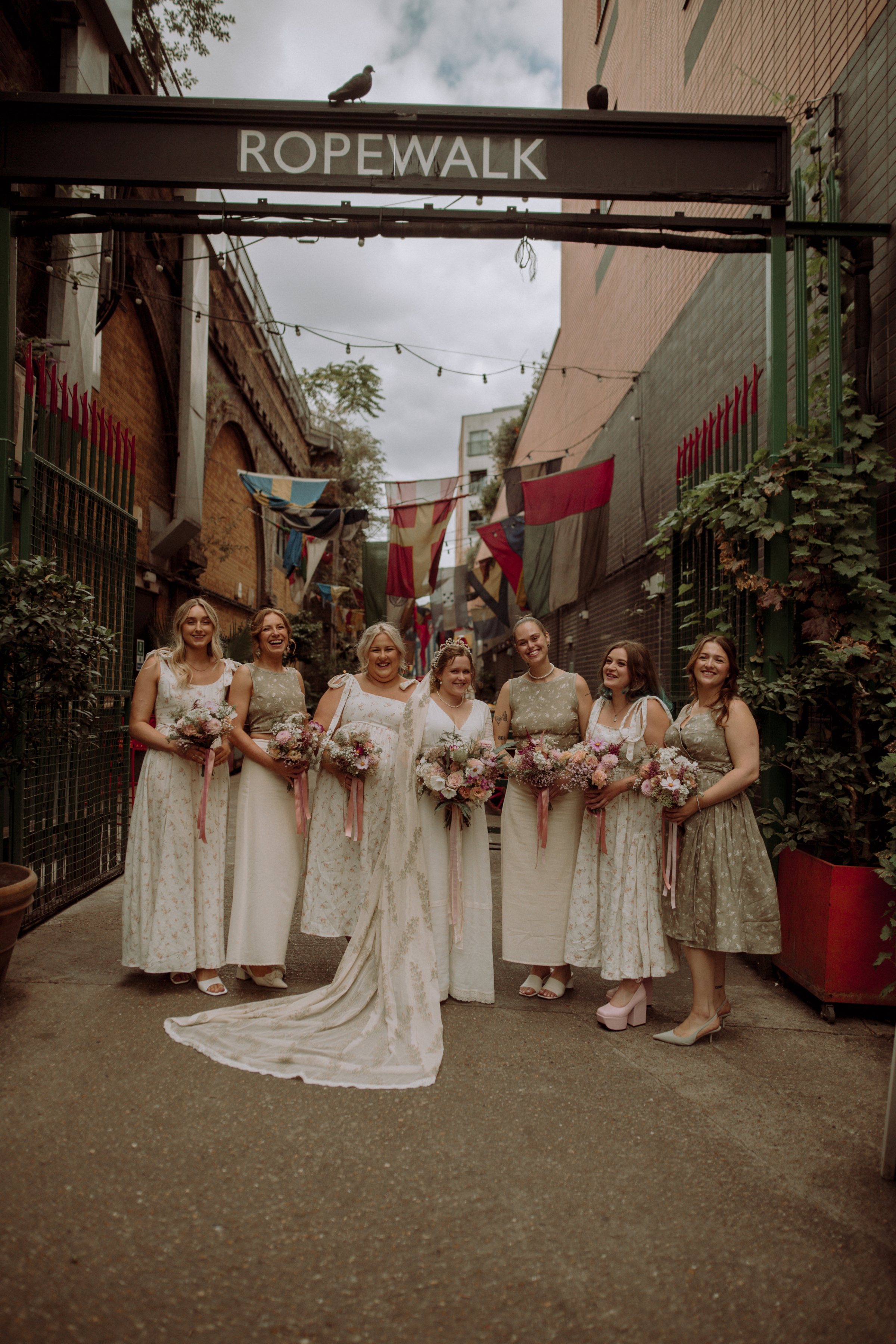 An Antique & Faded Beauty Inspired Wedding at The Old Timber Store, London 70 The Old Timber Store Wedding London 44