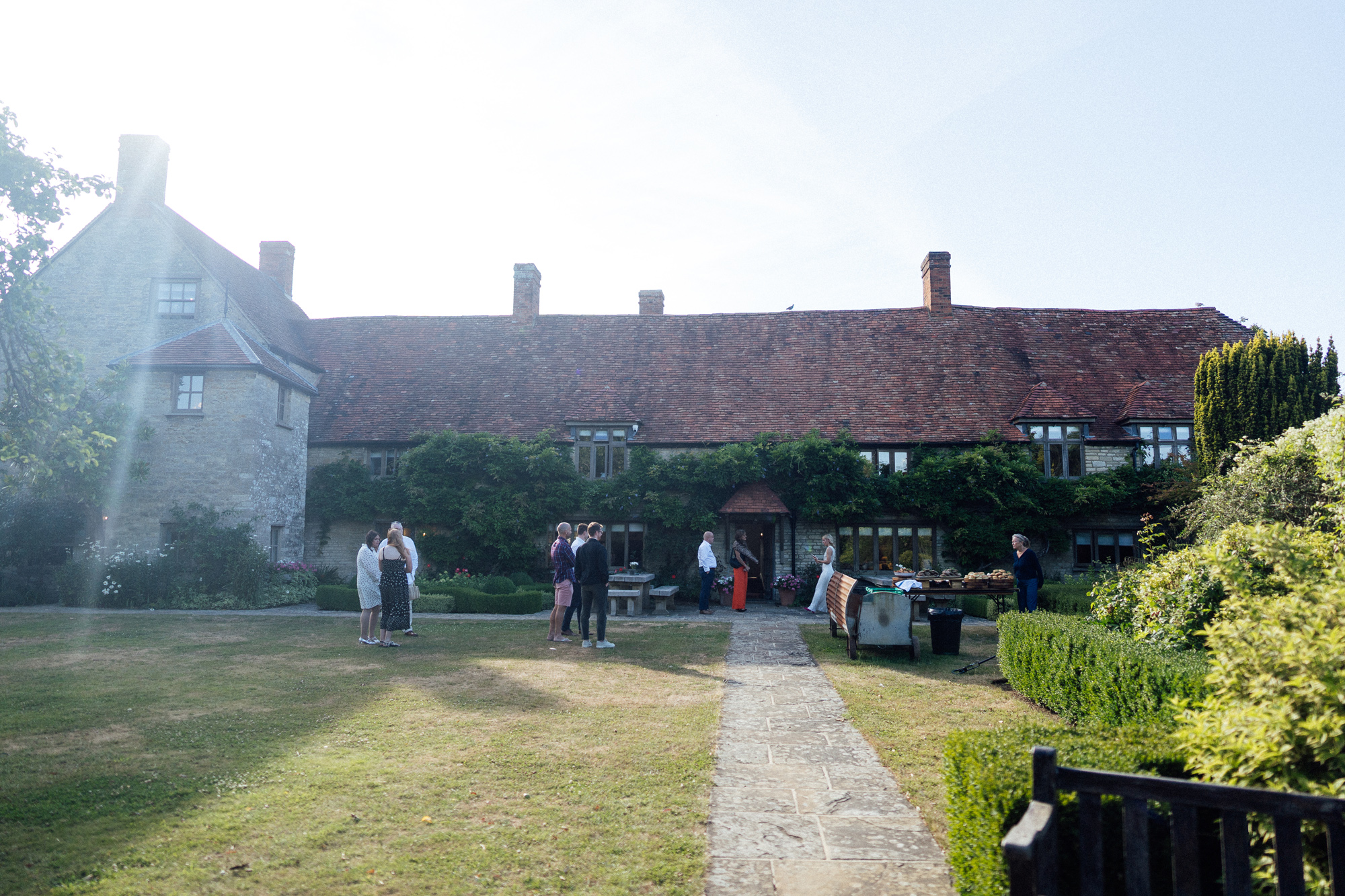 The New Wedding Aesthetic: A Sense of Home 31 Gardens at Tythe, Oxfordshire barn wedding venue.