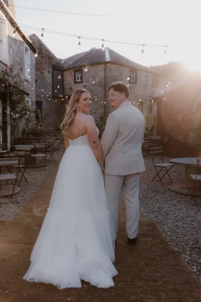 A Colourful, Relaxed Family Wedding at Folkerton Mill in Lanark, Scotland