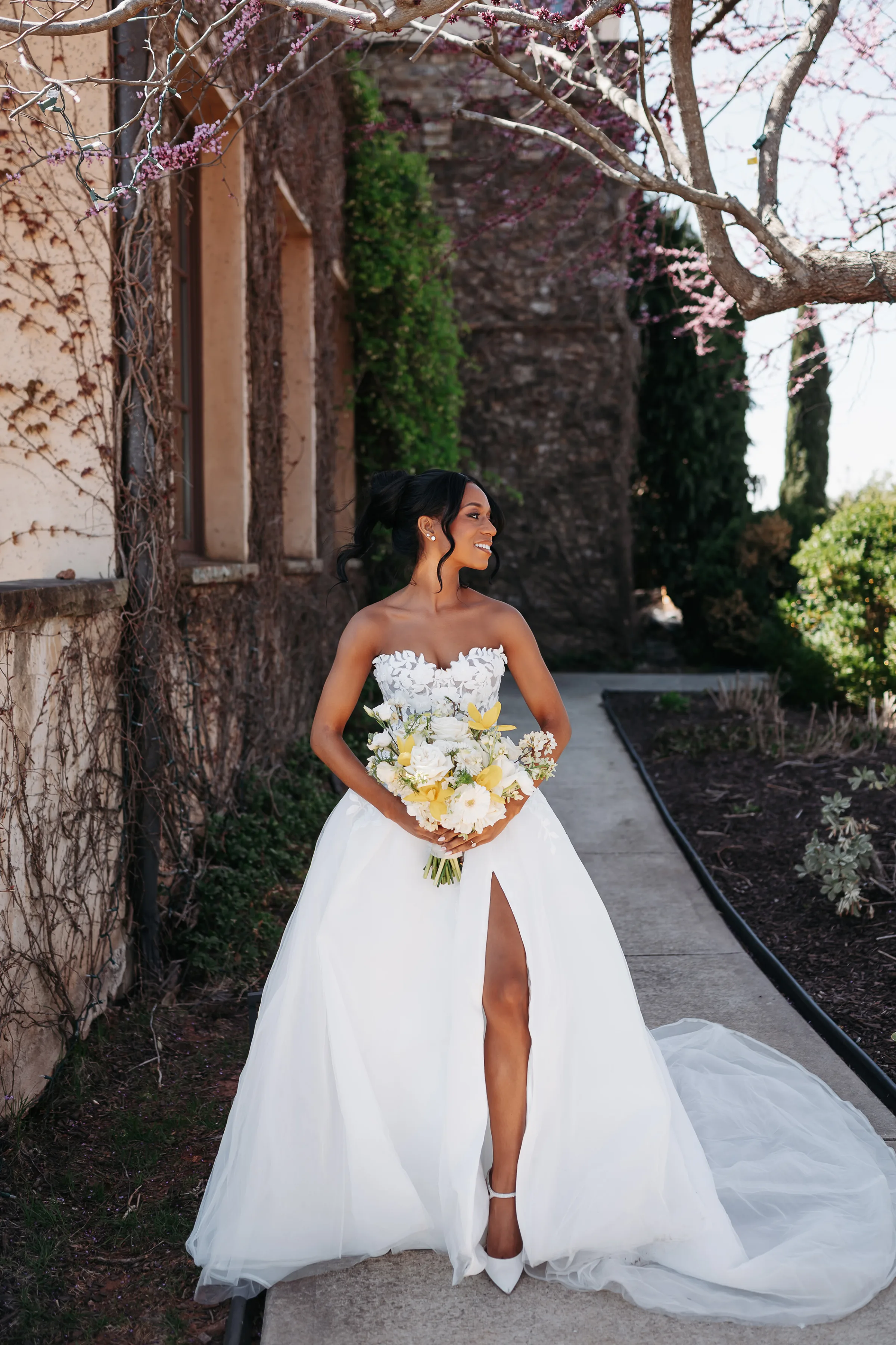 Monteluce Winery Wedding Magnolia Laine Bridal 17
