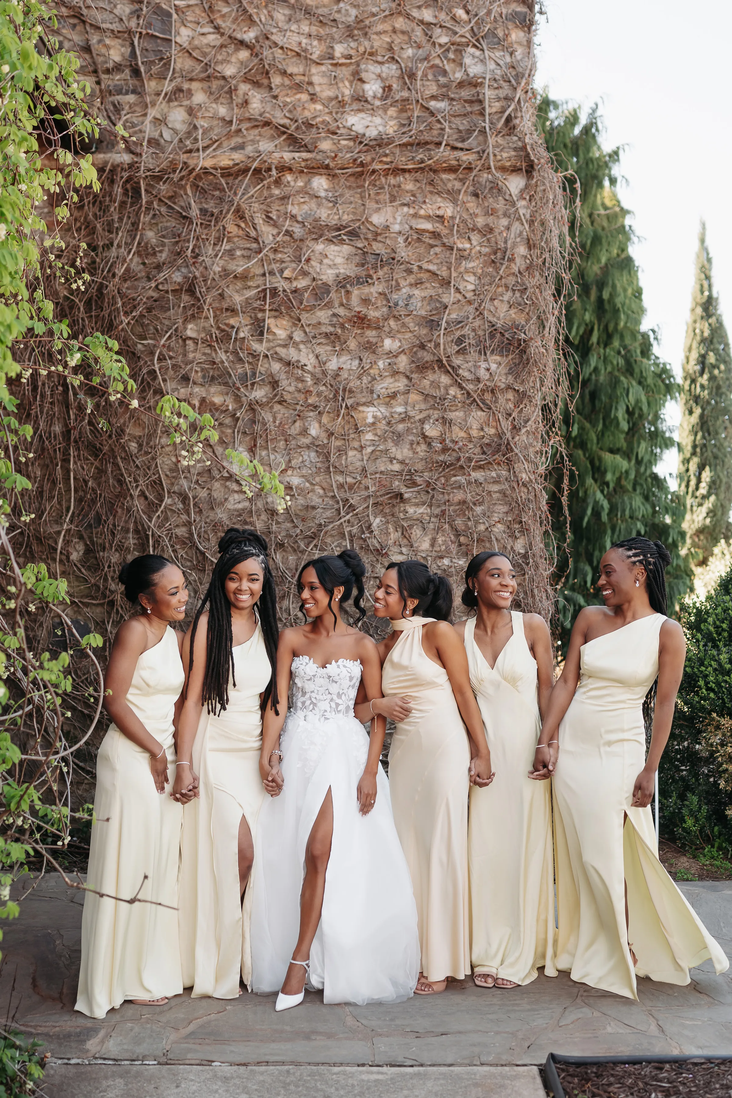 Monteluce Winery Wedding Magnolia Laine Bridal 25