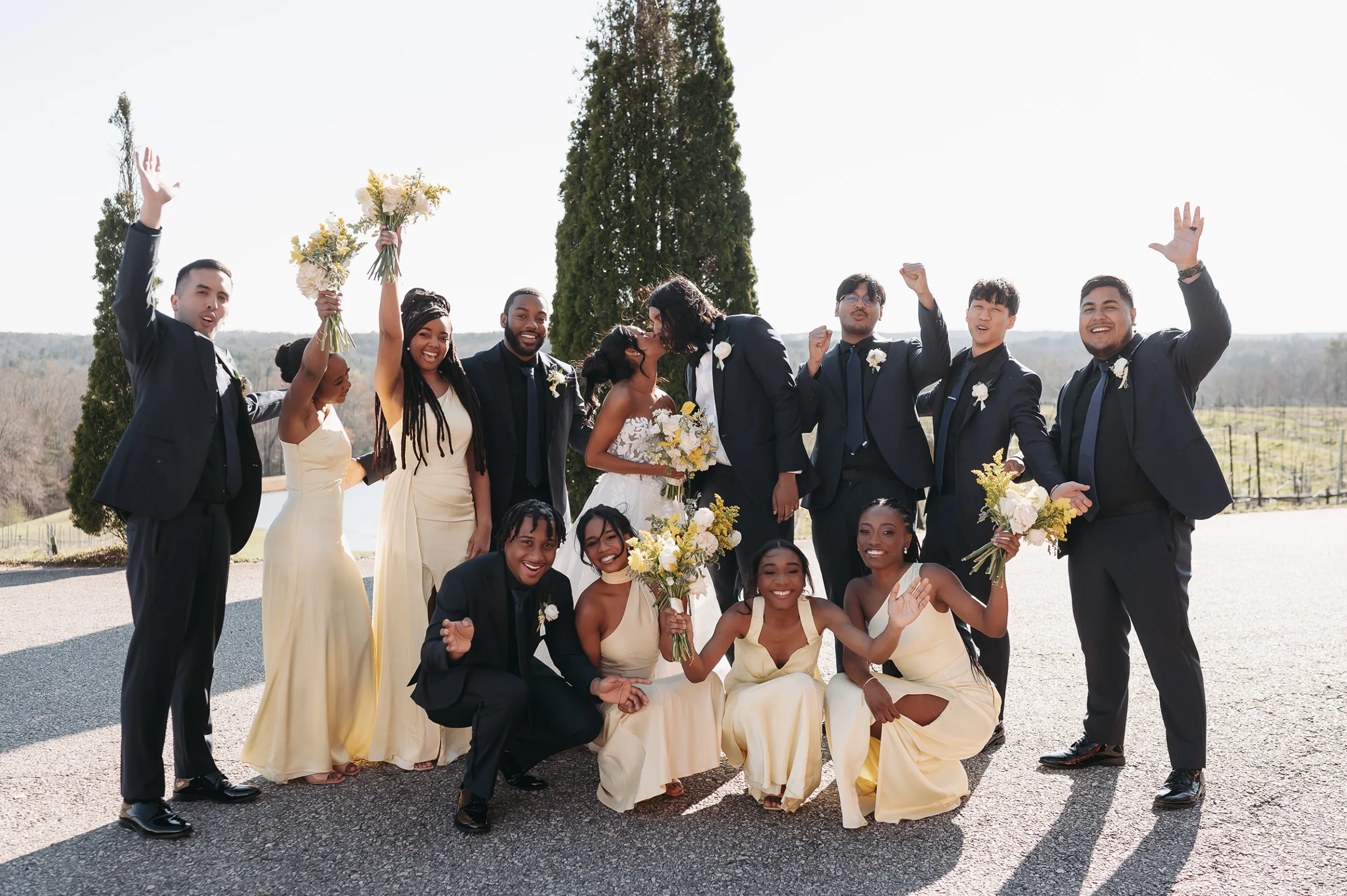 Monteluce Winery Wedding Magnolia Laine Bridal 67