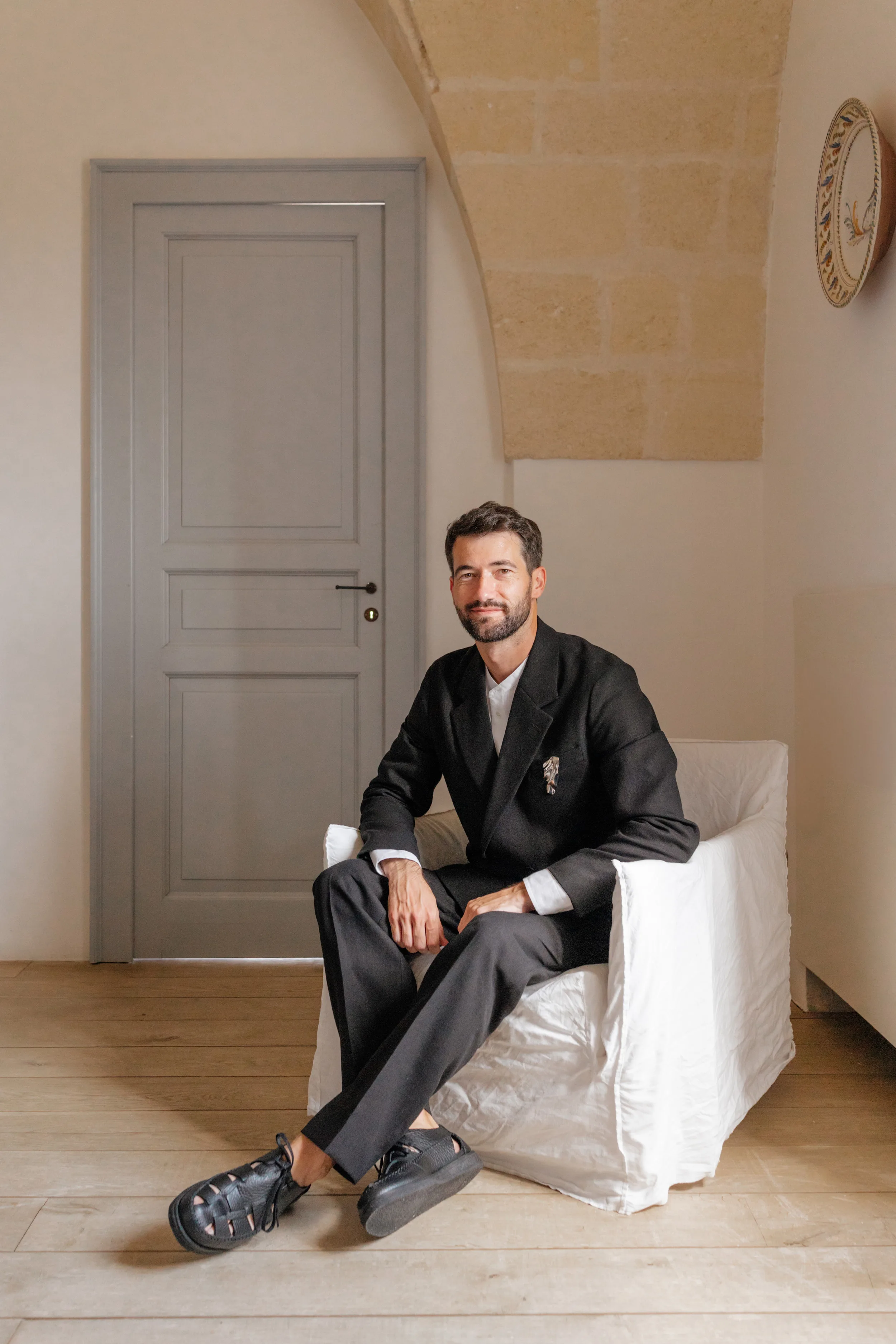 Sophie et Voila Bride Wedding Puglia Italy 17 1 - Angharad Wore Sophie et Voila for her Modern, Minimalist Destination Wedding in Puglia, Italy Sophie et Voila Bride Wedding Puglia Italy 17 1