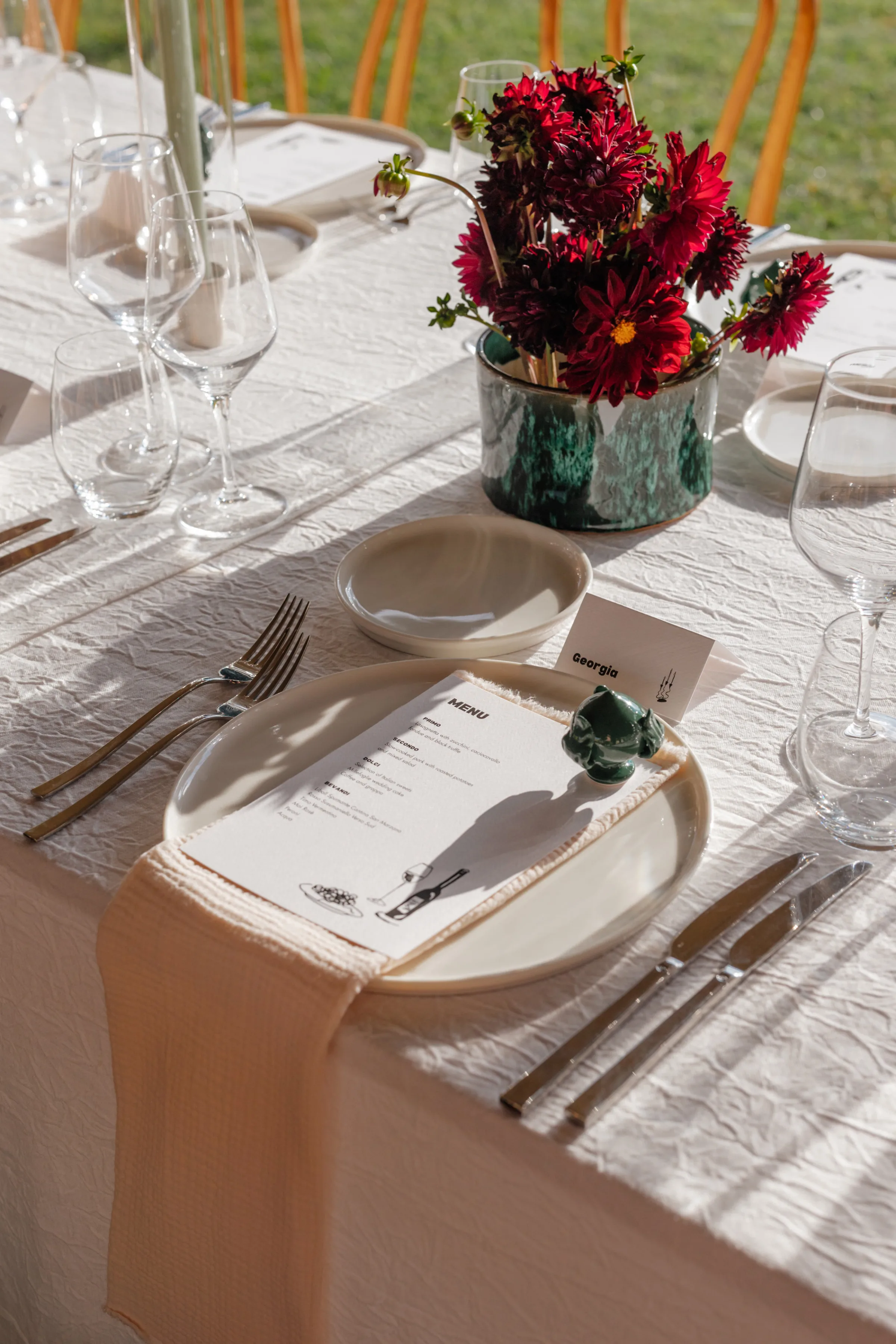 Sophie et Voila Bride Wedding Puglia Italy 58 - Angharad Wore Sophie et Voila for her Modern, Minimalist Destination Wedding in Puglia, Italy Sophie et Voila Bride Wedding Puglia Italy 58