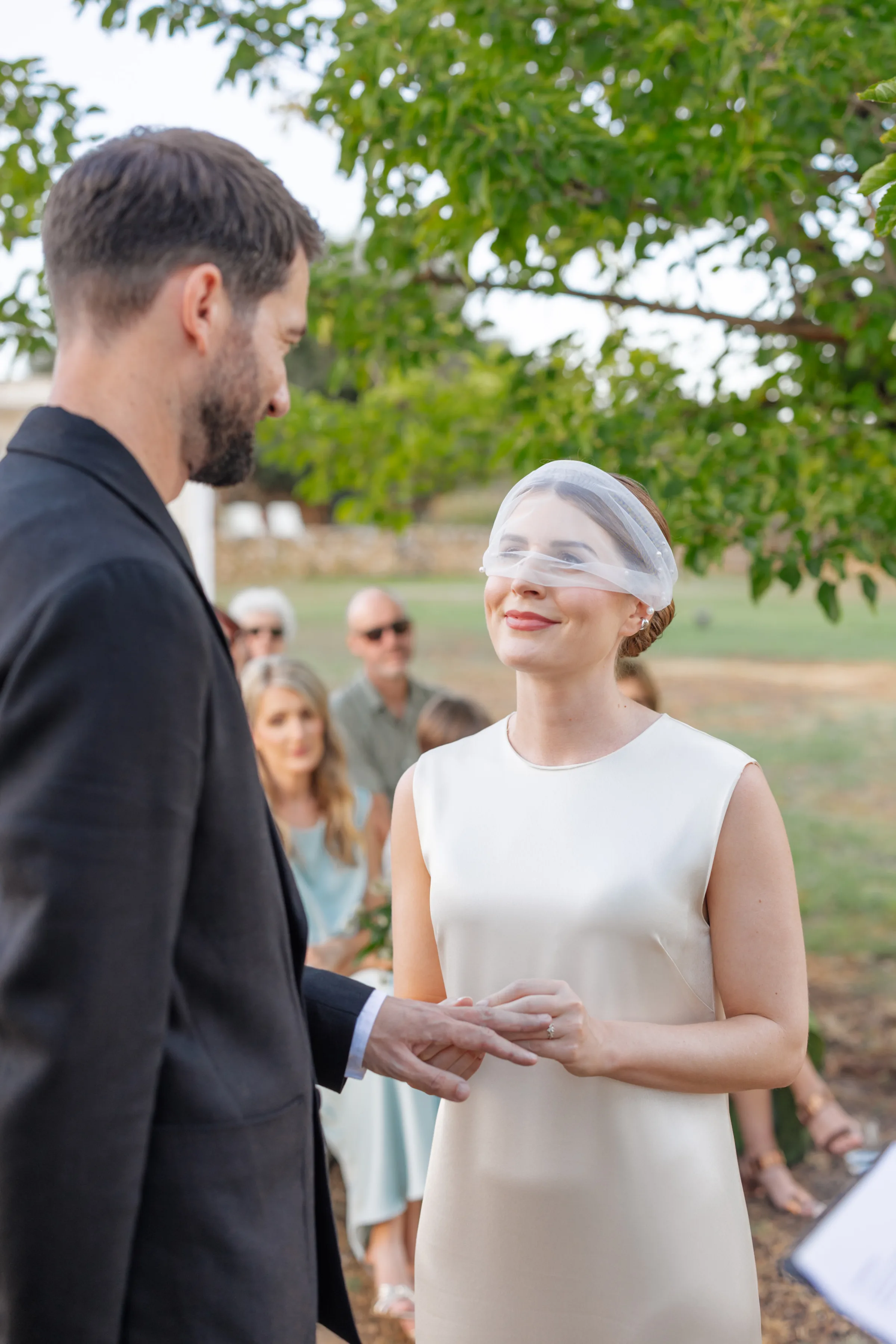 Sophie et Voila Bride Wedding Puglia Italy 87 - Angharad Wore Sophie et Voila for her Modern, Minimalist Destination Wedding in Puglia, Italy Sophie et Voila Bride Wedding Puglia Italy 87
