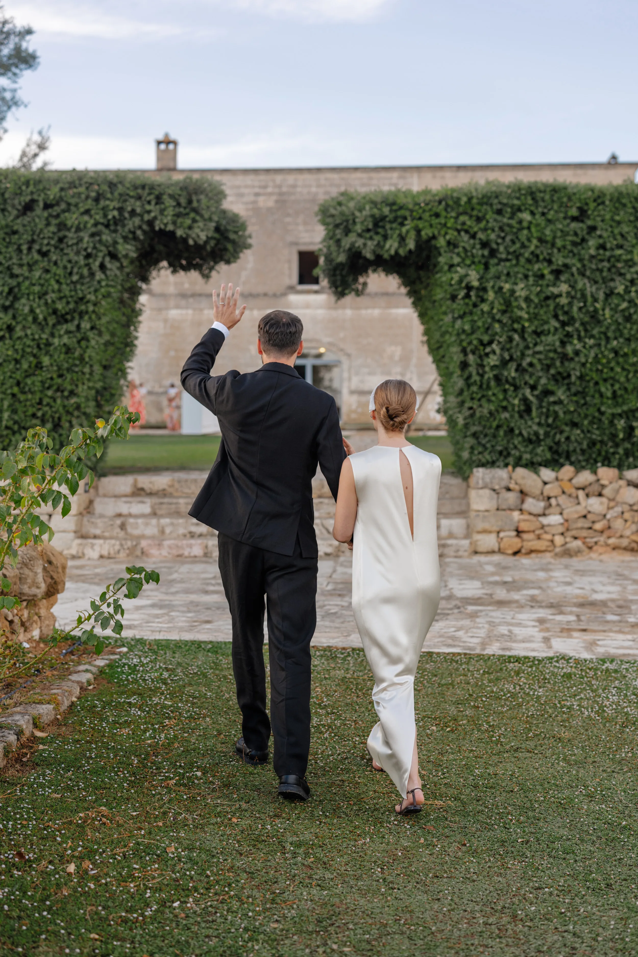 Sophie et Voila Bride Wedding Puglia Italy 96 - Angharad Wore Sophie et Voila for her Modern, Minimalist Destination Wedding in Puglia, Italy Sophie et Voila Bride Wedding Puglia Italy 96