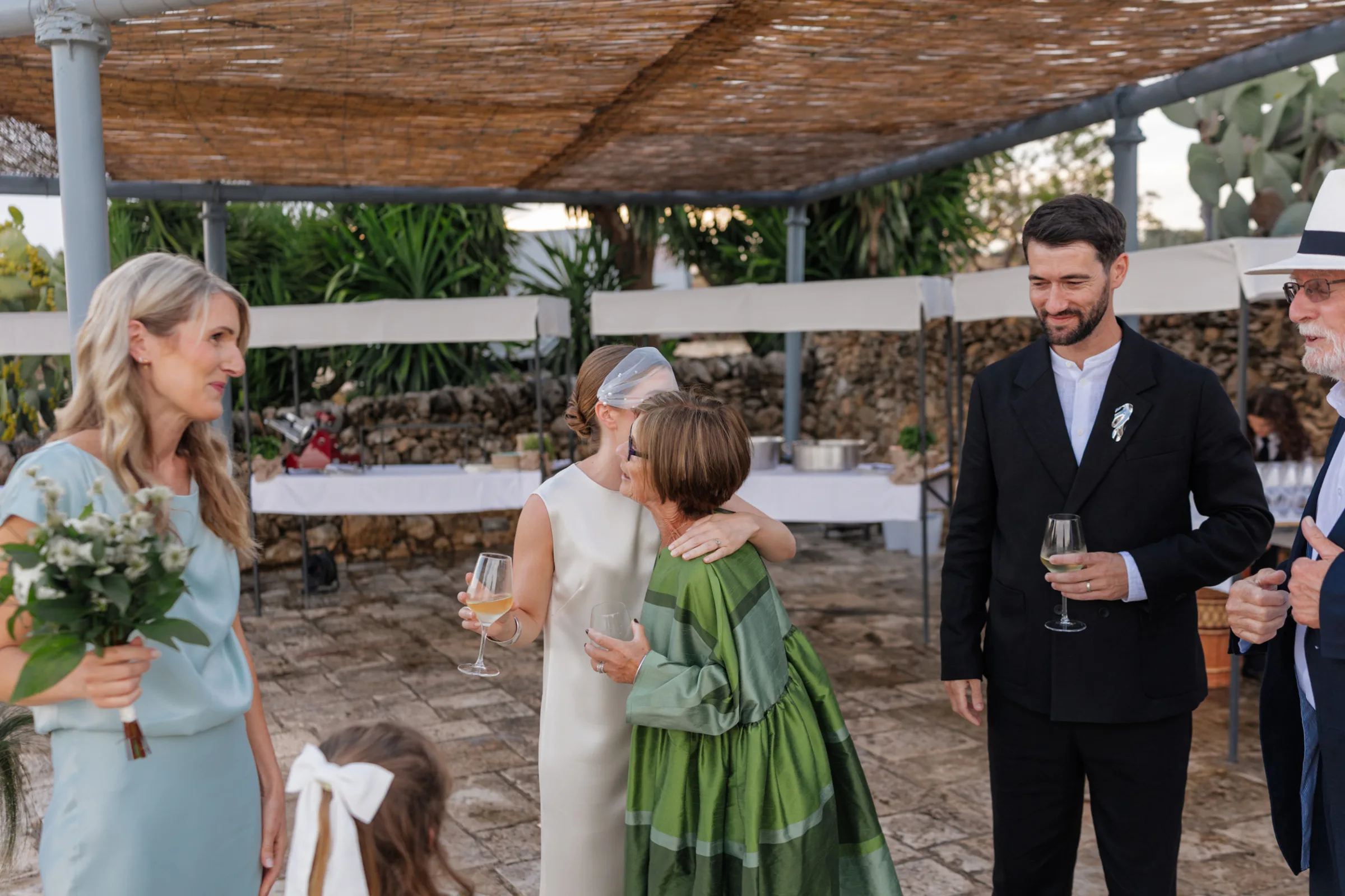 Sophie et Voila Bride Wedding Puglia Italy 99 - Angharad Wore Sophie et Voila for her Modern, Minimalist Destination Wedding in Puglia, Italy Sophie et Voila Bride Wedding Puglia Italy 99