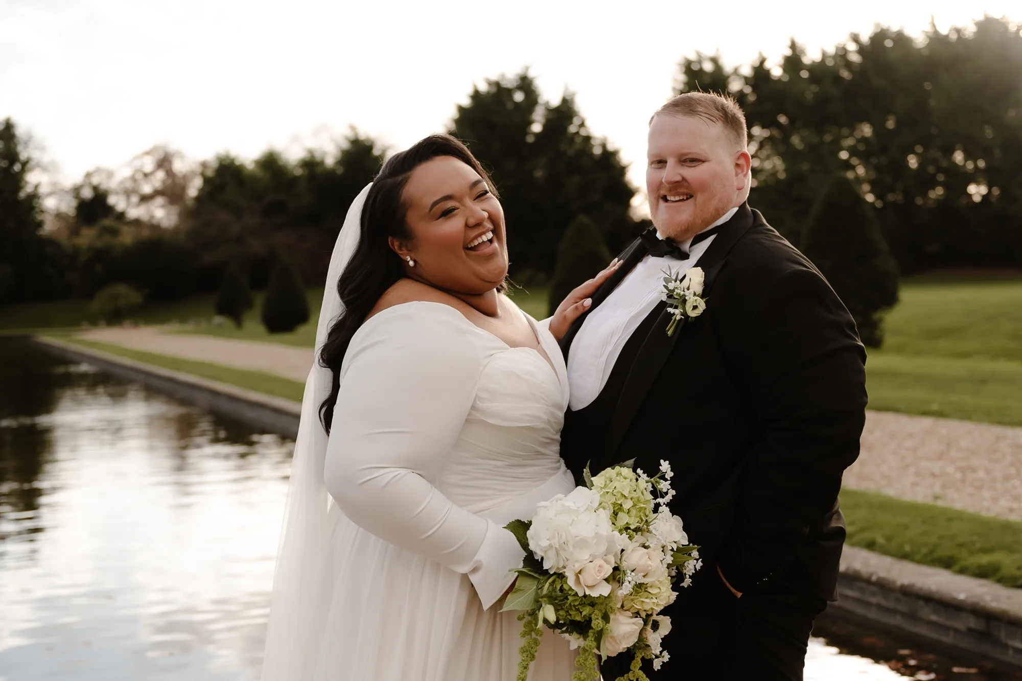 Plus Size Curvy Black Bride
