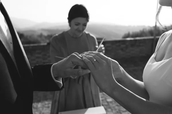 Wild Beauty and Warm Hearts: A Sunset Elopement in Le Marche, Italy