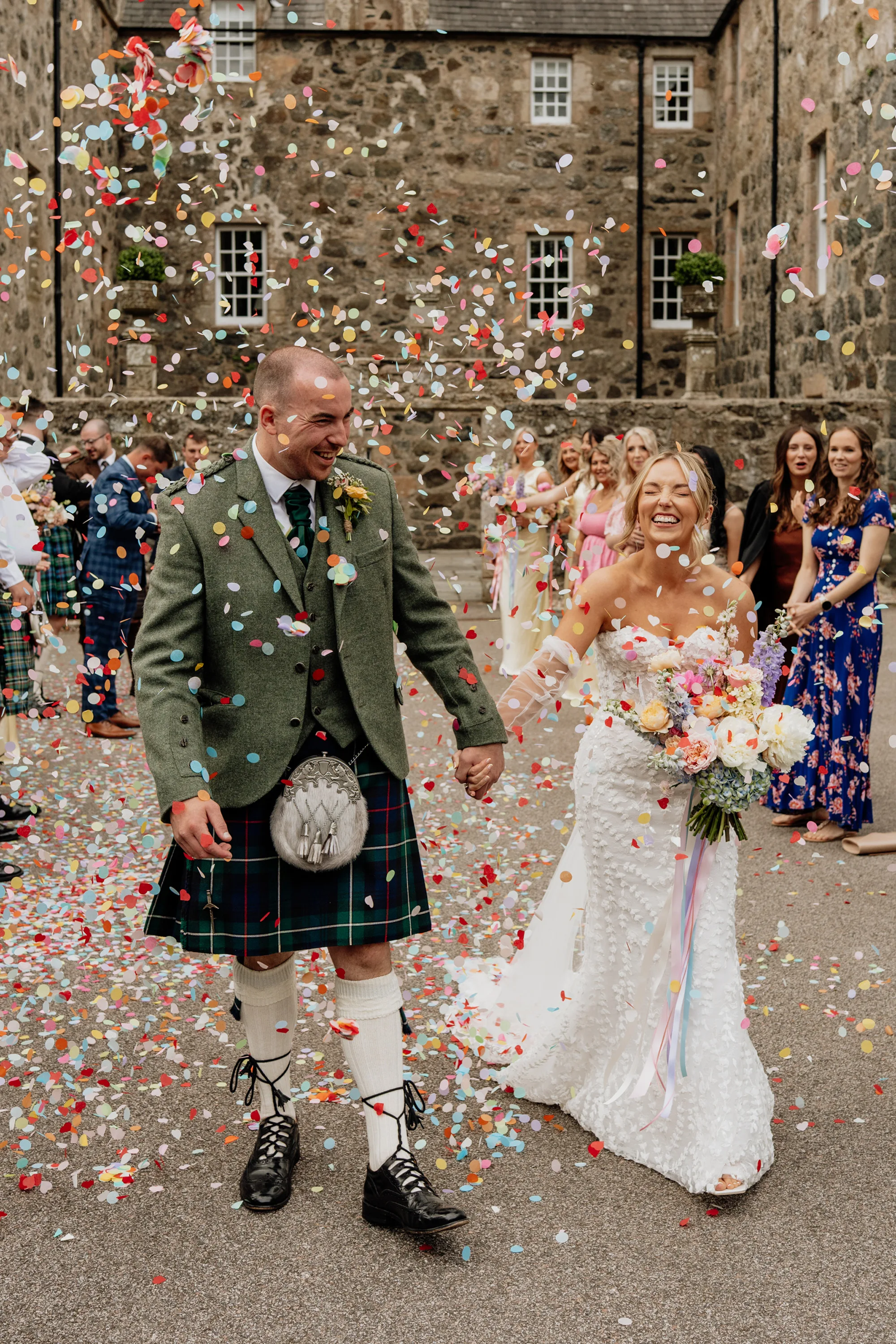 Barn at Barra Castle Wedding | Aberdeenshire, Scotland