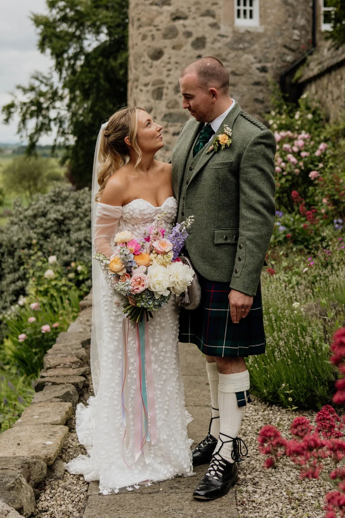 Barn at Barra Castle Wedding | Aberdeenshire, Scotland