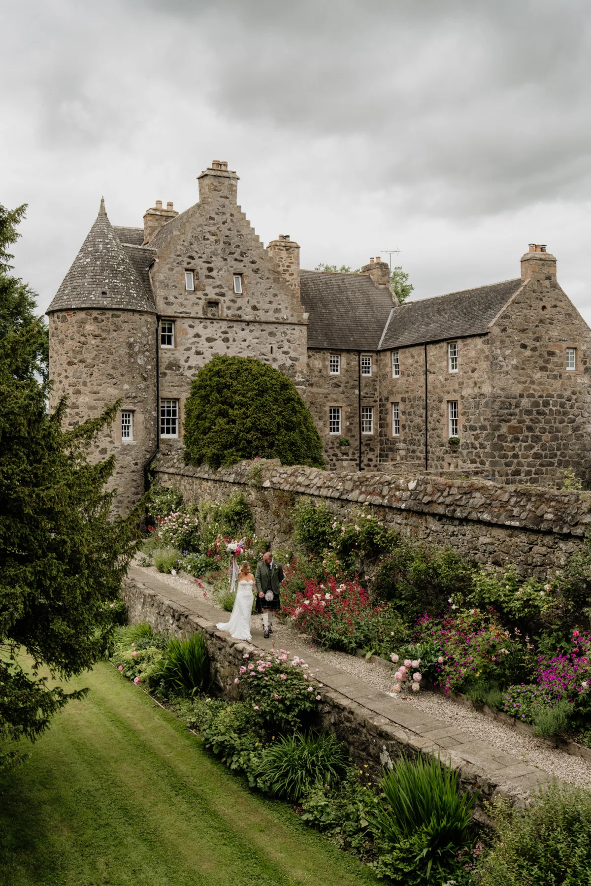 Barn at Barra Castle Wedding | Aberdeenshire, Scotland
