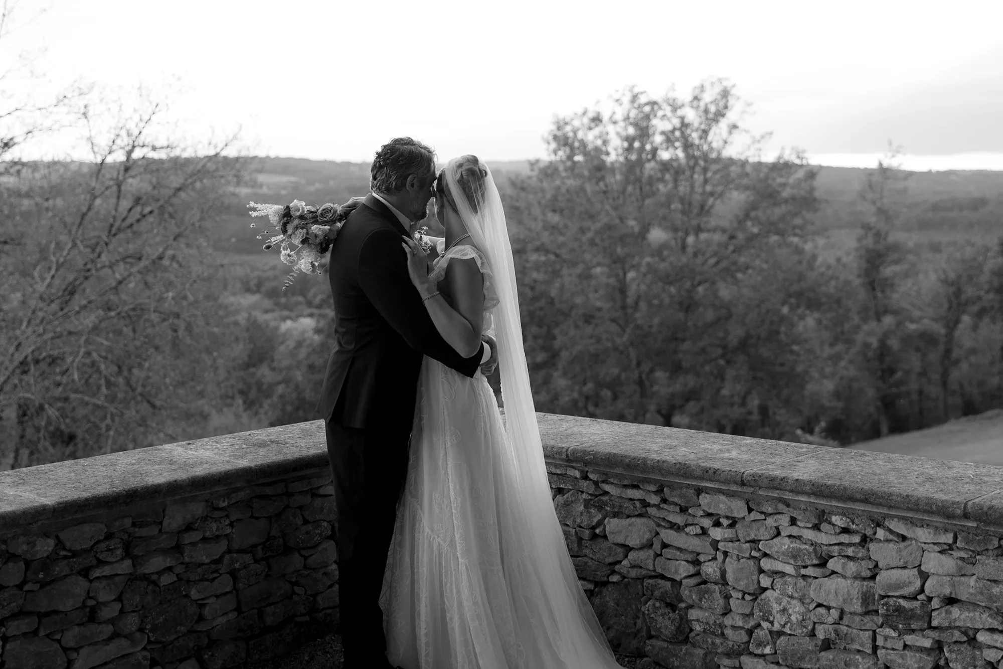 Intimate Wedding Gathering | Chateau Cazenac, Dordogne