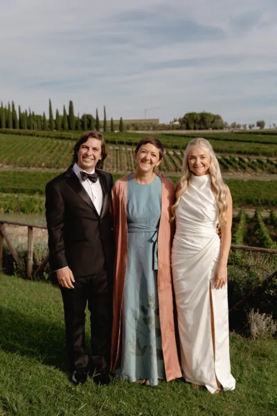 American Couple’s Symbolic Wedding in a Chianti Vineyard | Led by Paola