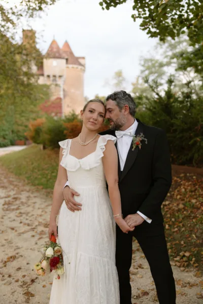 Laura & Ben’s Romantic & Intimate Wedding Day Gathering at Chateau Cazenac in The Dordogne