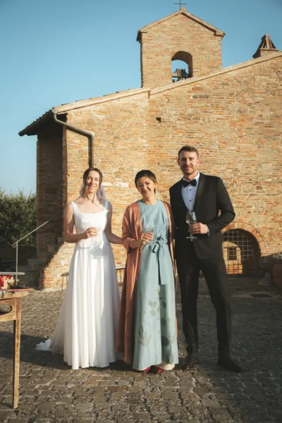 Sunset Elopement in Le Marche | Symbolic Wedding Italy