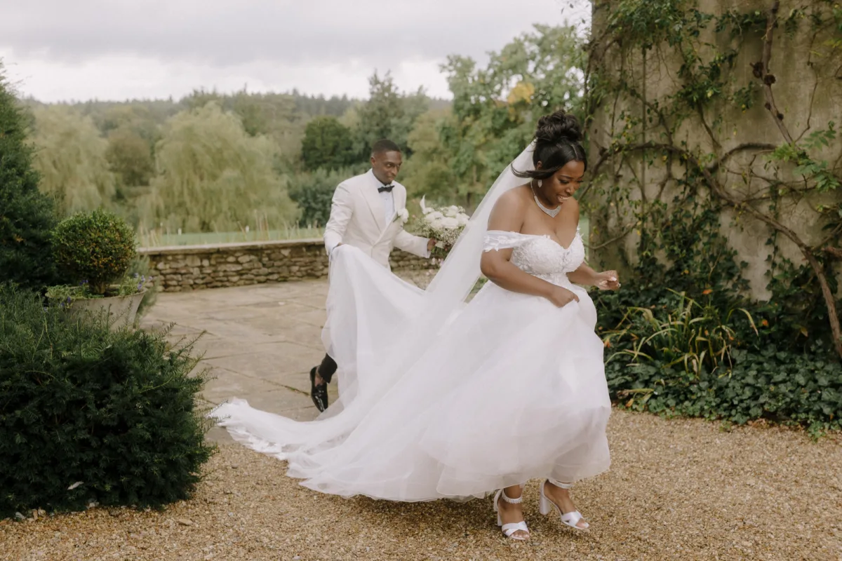 Rented Wedding Dress | Northbrook Park Wedding Surrey