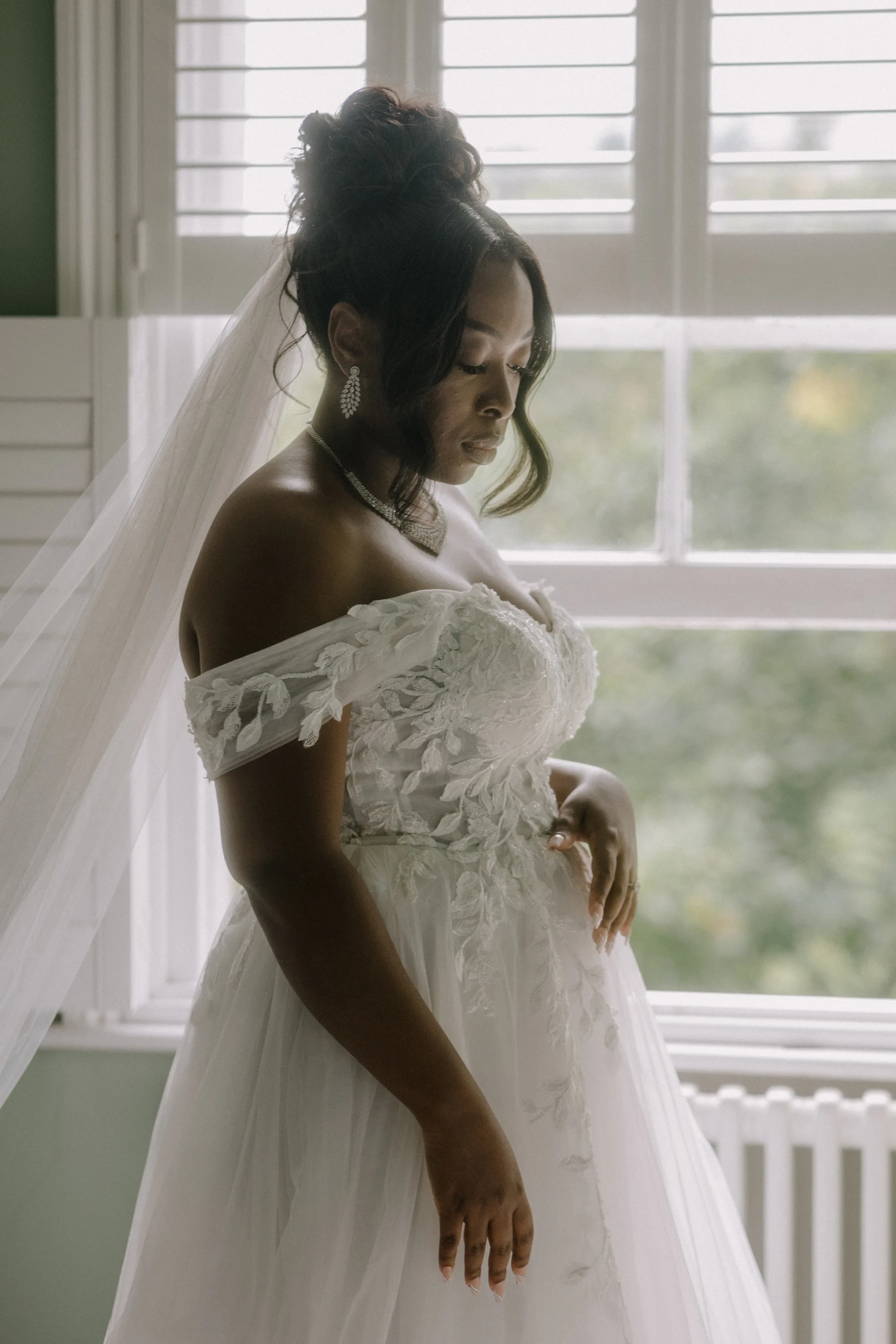 Rented Wedding Dress | Northbrook Park Wedding Surrey