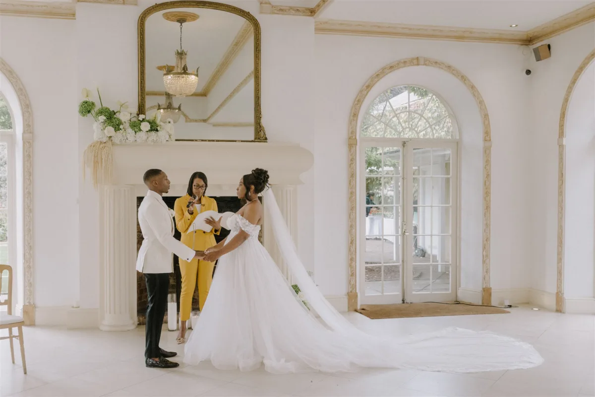 Rented Wedding Dress | Northbrook Park Wedding Surrey