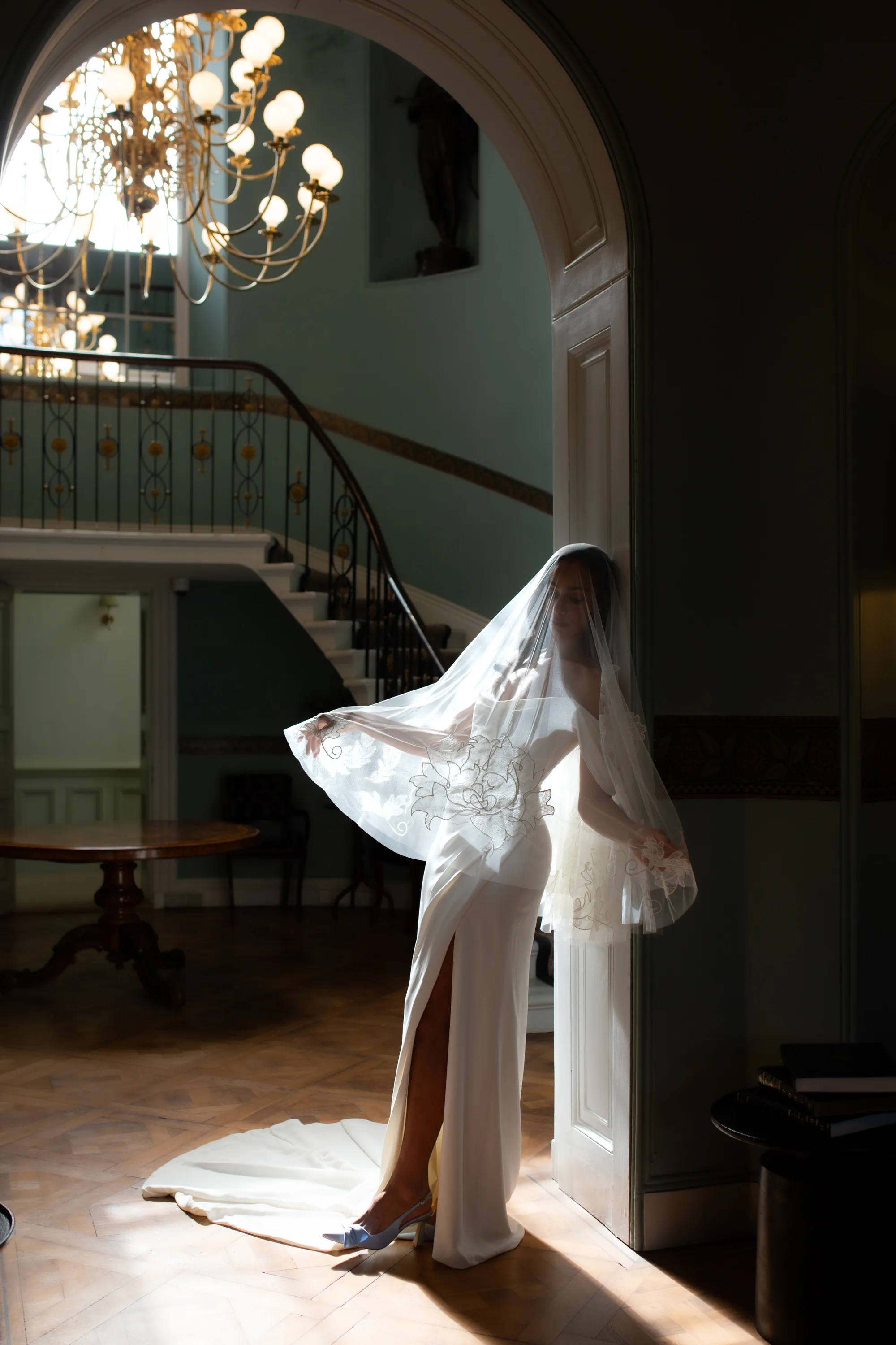 Rebecca Anne Designs embroidered wedding veils 48 1 - Introducing the New Embroidered Wedding Veil & Bridal Accessories Collection by Rebecca Anne Designs Rebecca Anne Designs embroidered wedding veils 48 1