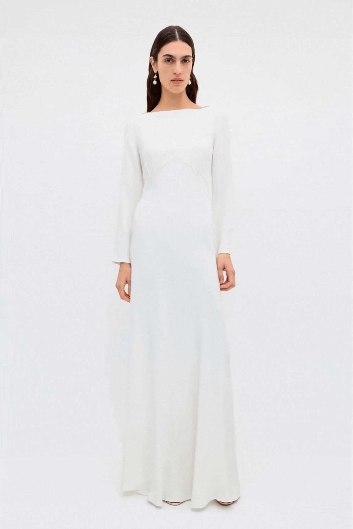 Rixo Cesca Backless Silk Gown 1 - Home Cesca Backless Silk Gown