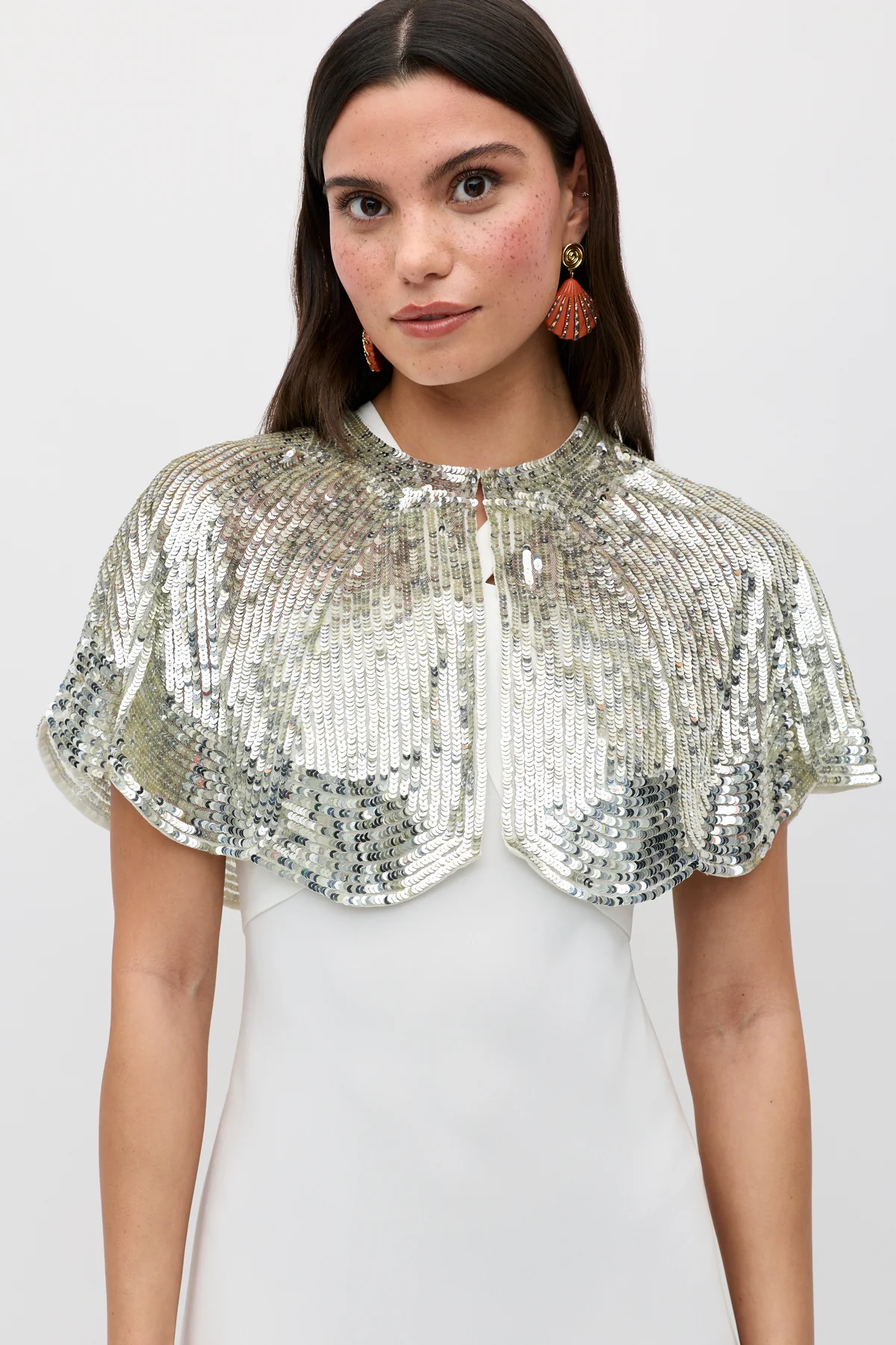 Evienne Embellished Cape