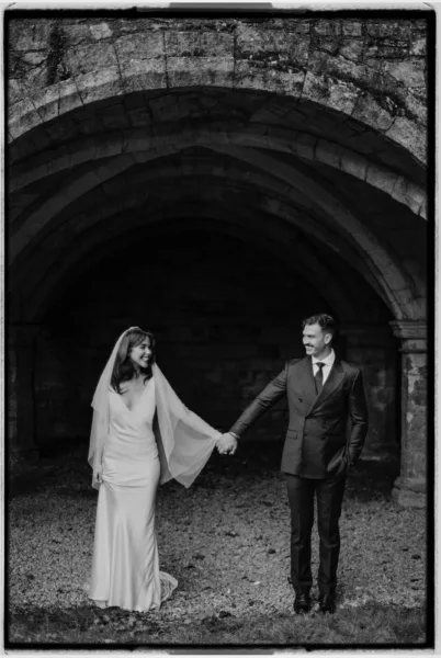 couple holding hands in York