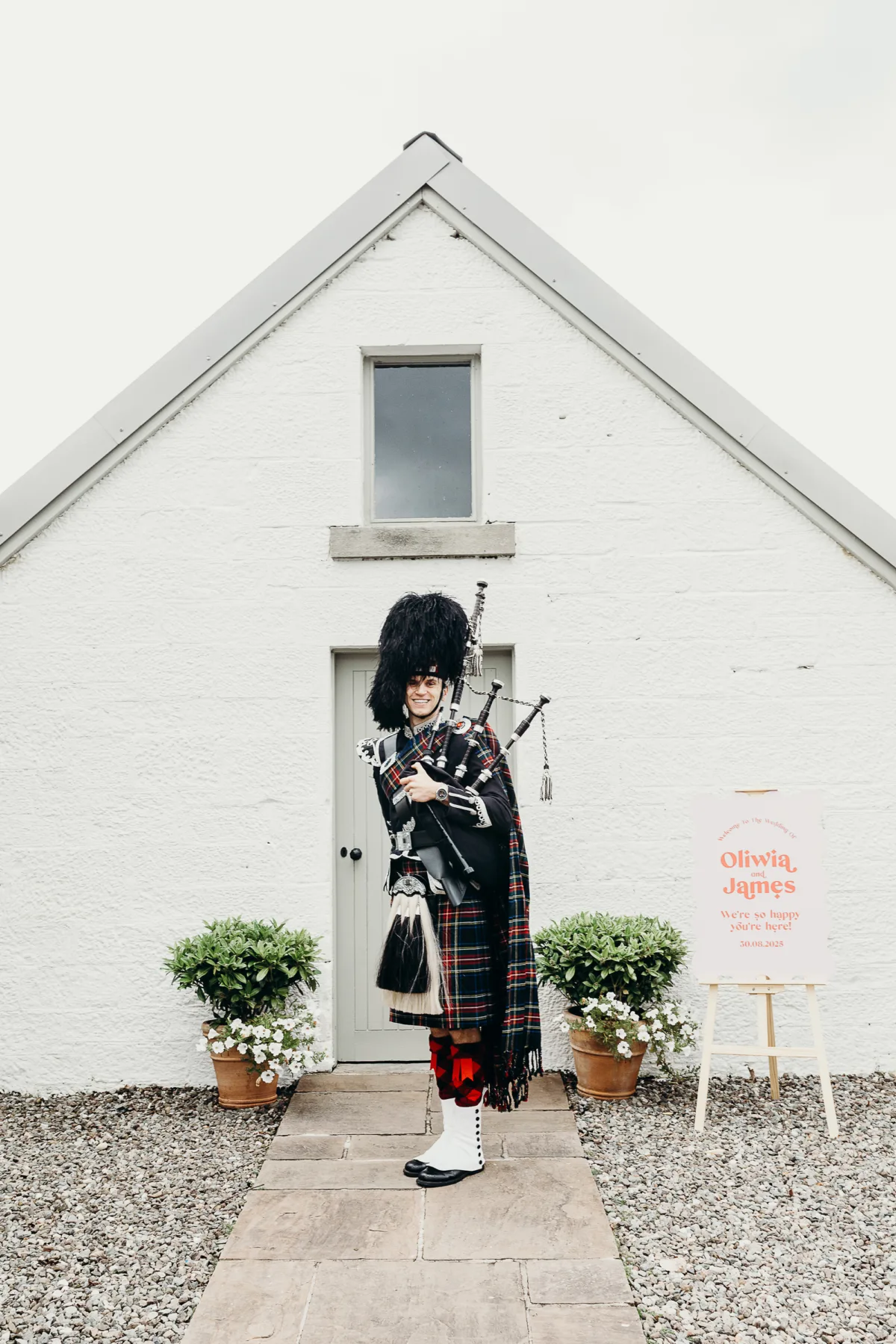 olourful Handfasting Ceremony at The Tin Shed, Scotland